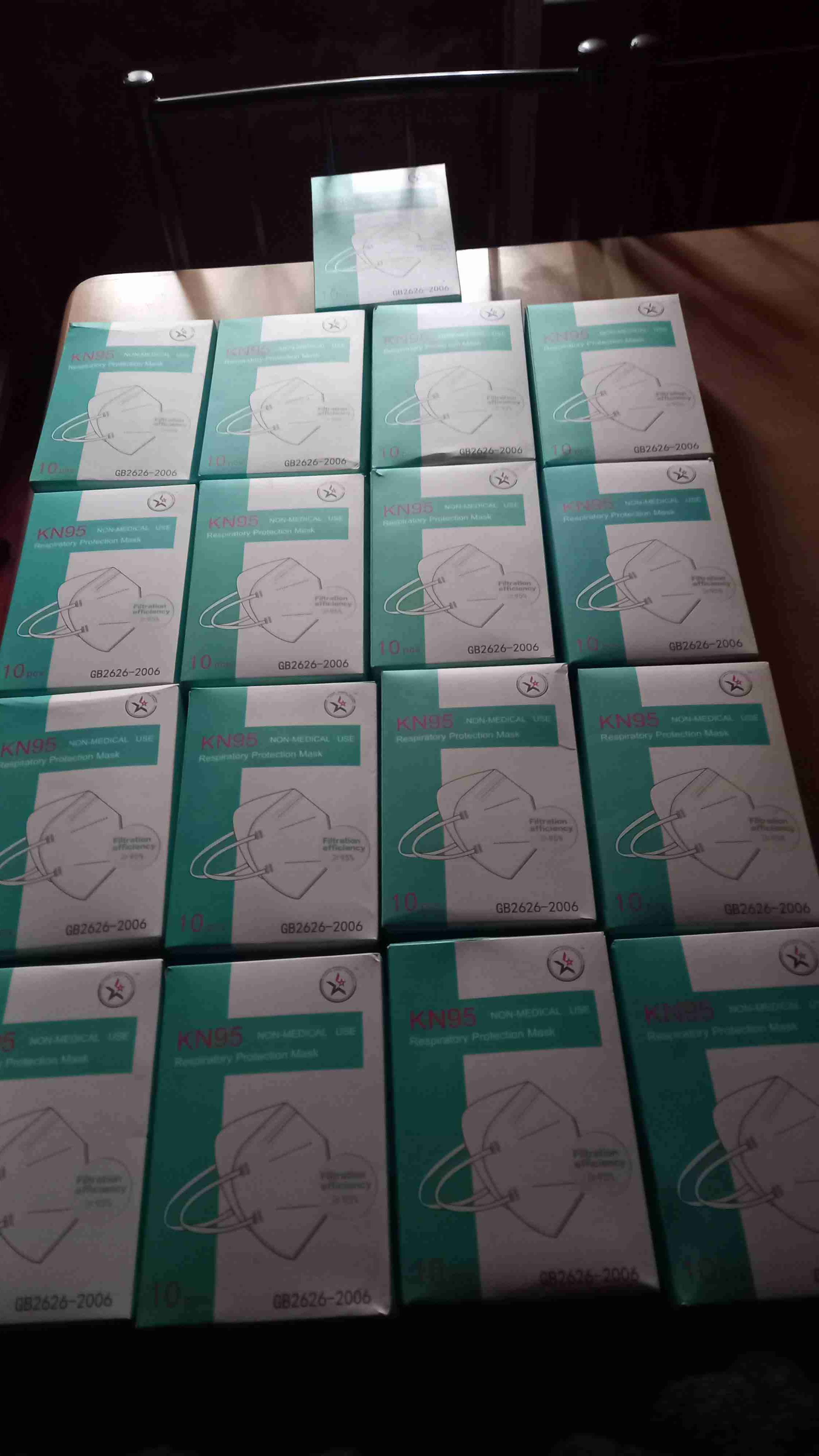 Mascarillas KN95 10 unidades