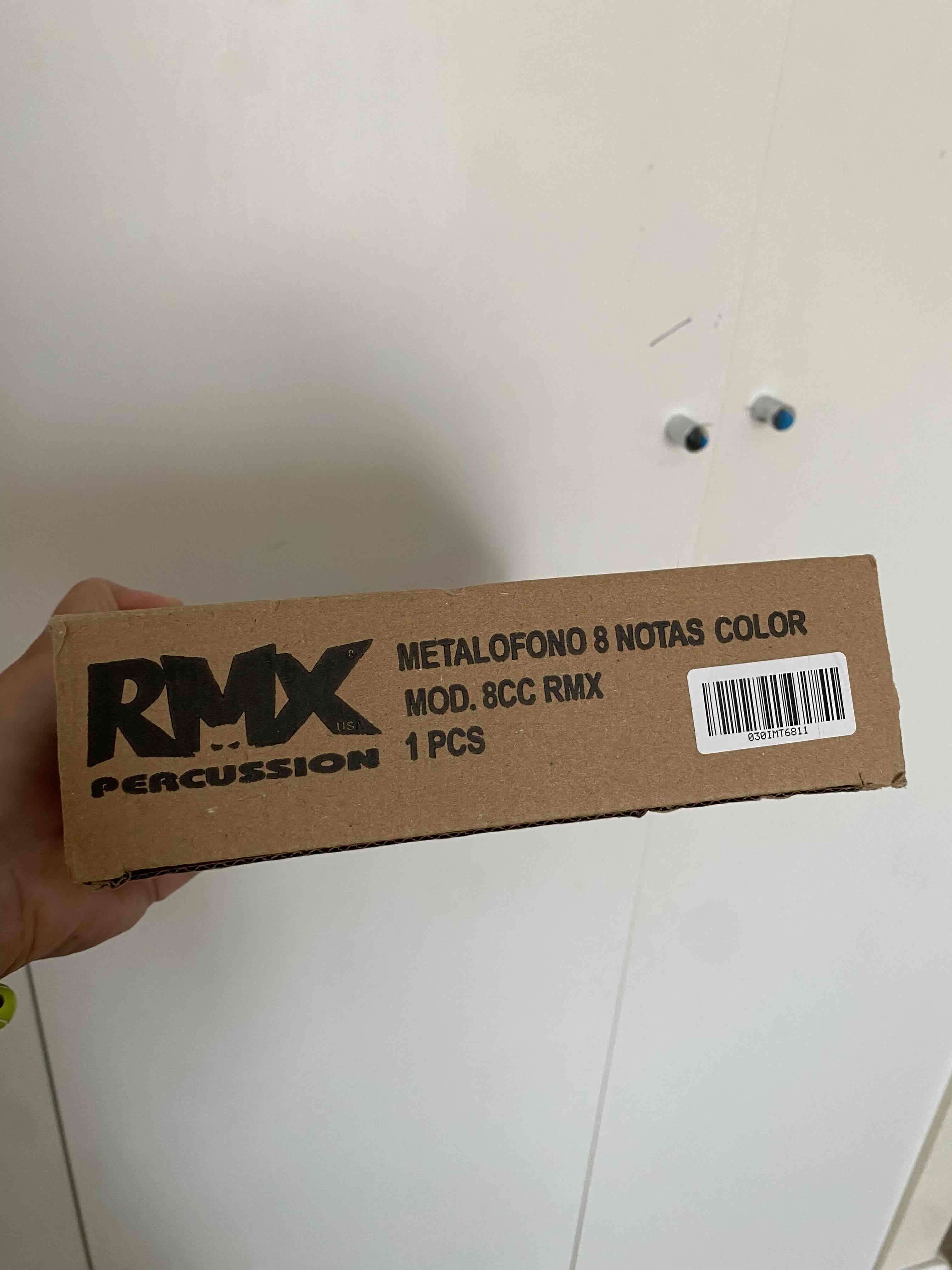 Metalófono 8 notas colorido - miniatura 2