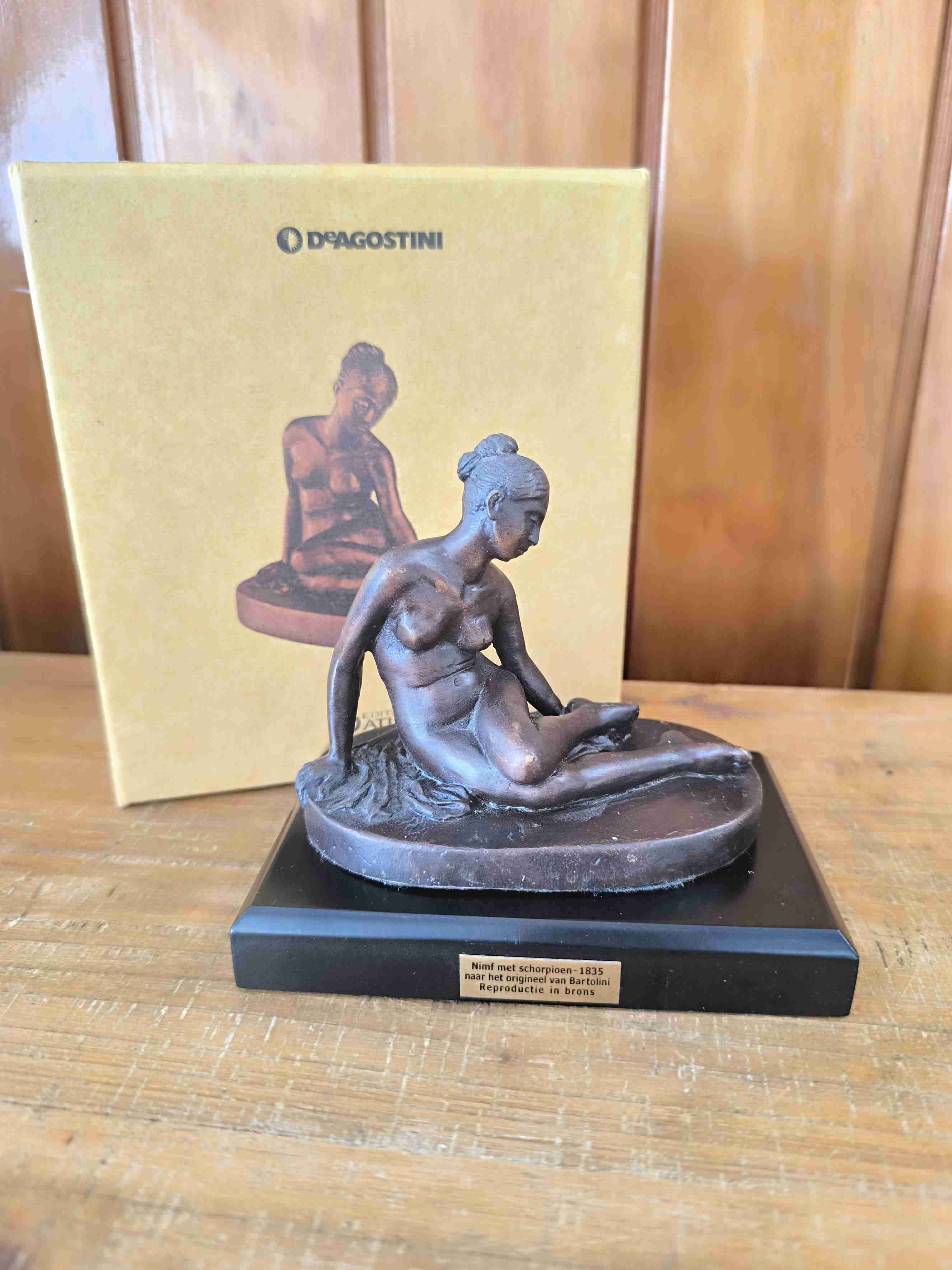 Figura de bronce DeAgostini