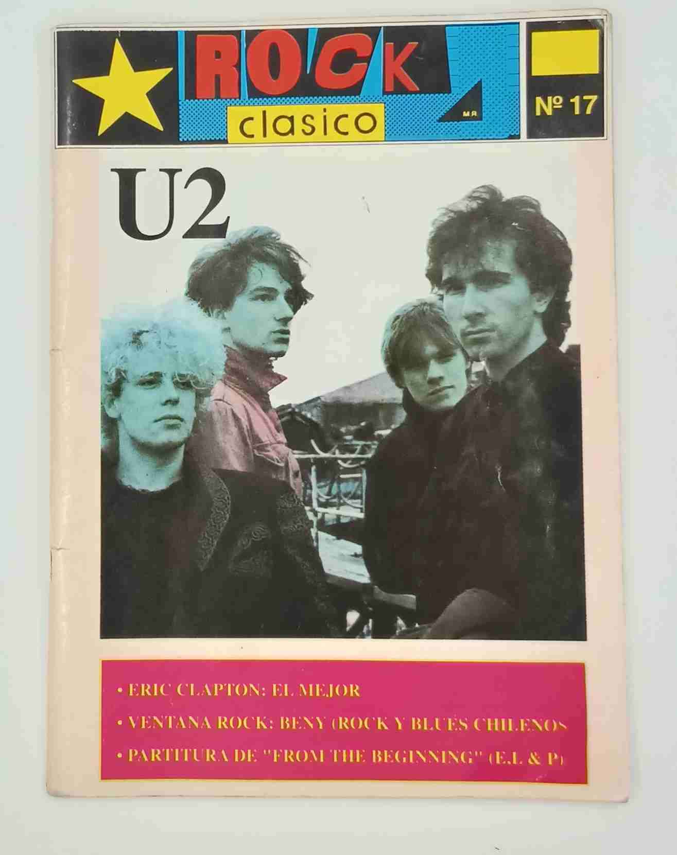 Revista Rock Clásico Nº 17 con U2