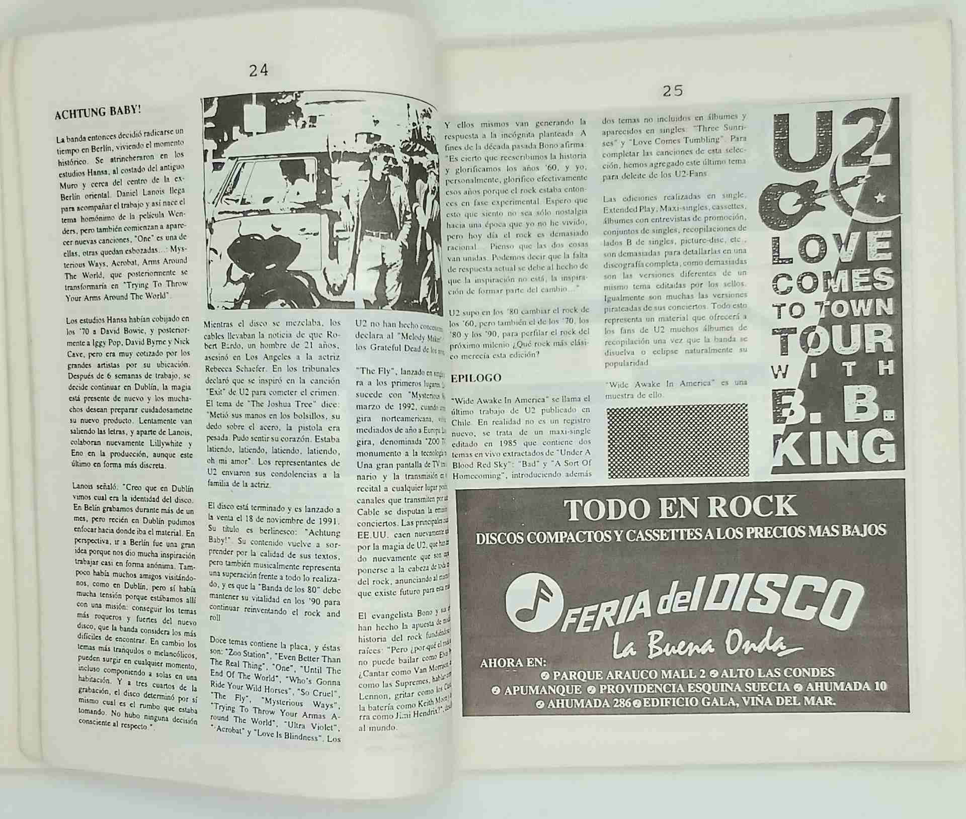 Revista Rock Clásico Nº 17 con U2 - miniatura 3
