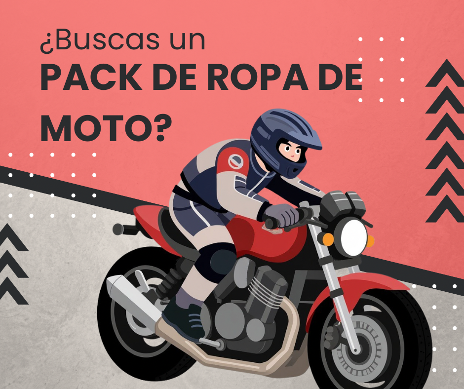 Pack de ropa de moto