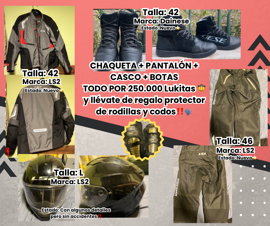 Pack de ropa de moto - miniatura 2