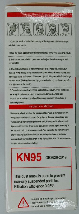 Mascarillas protectoras KN95 - miniatura 2