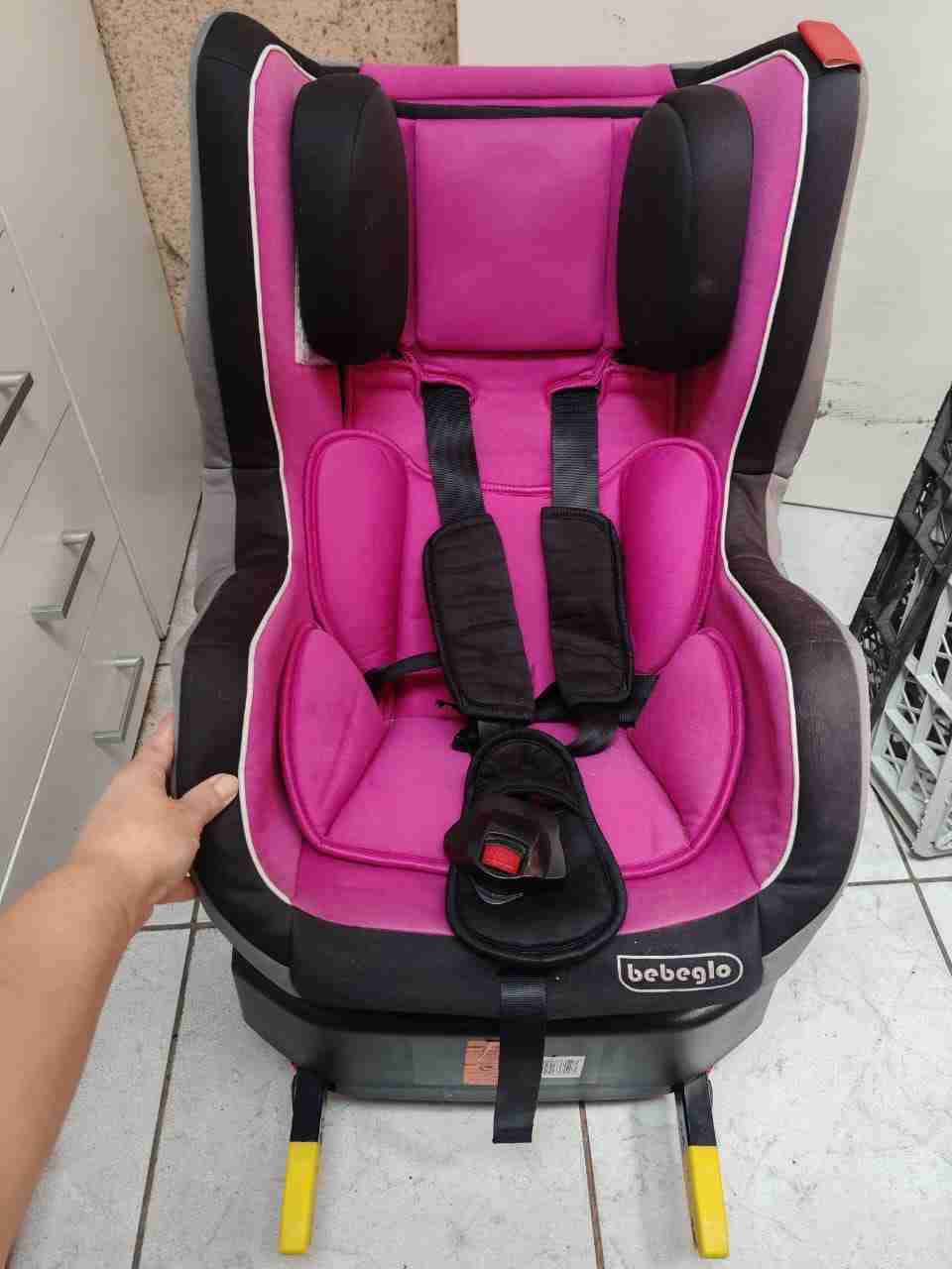 Silla de auto Bebeglo rosa