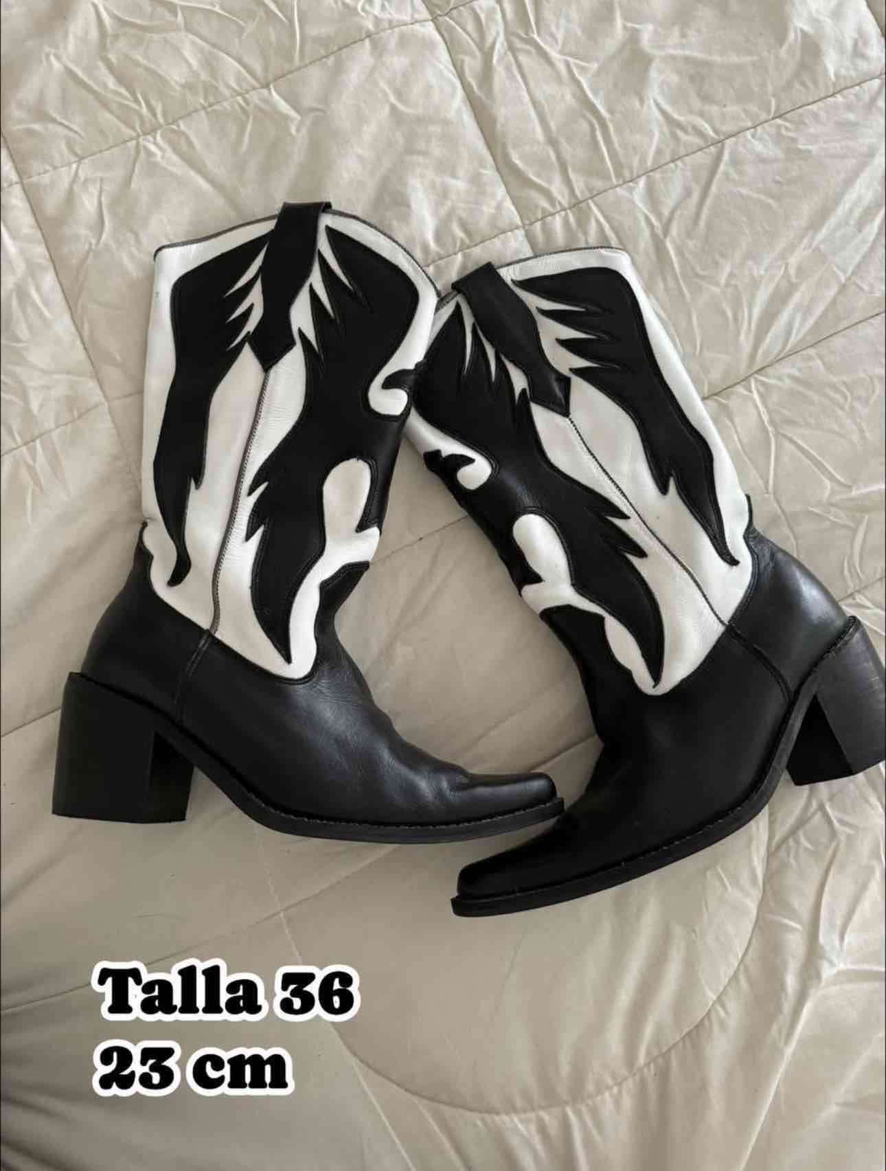 Texanas cuero talla 36