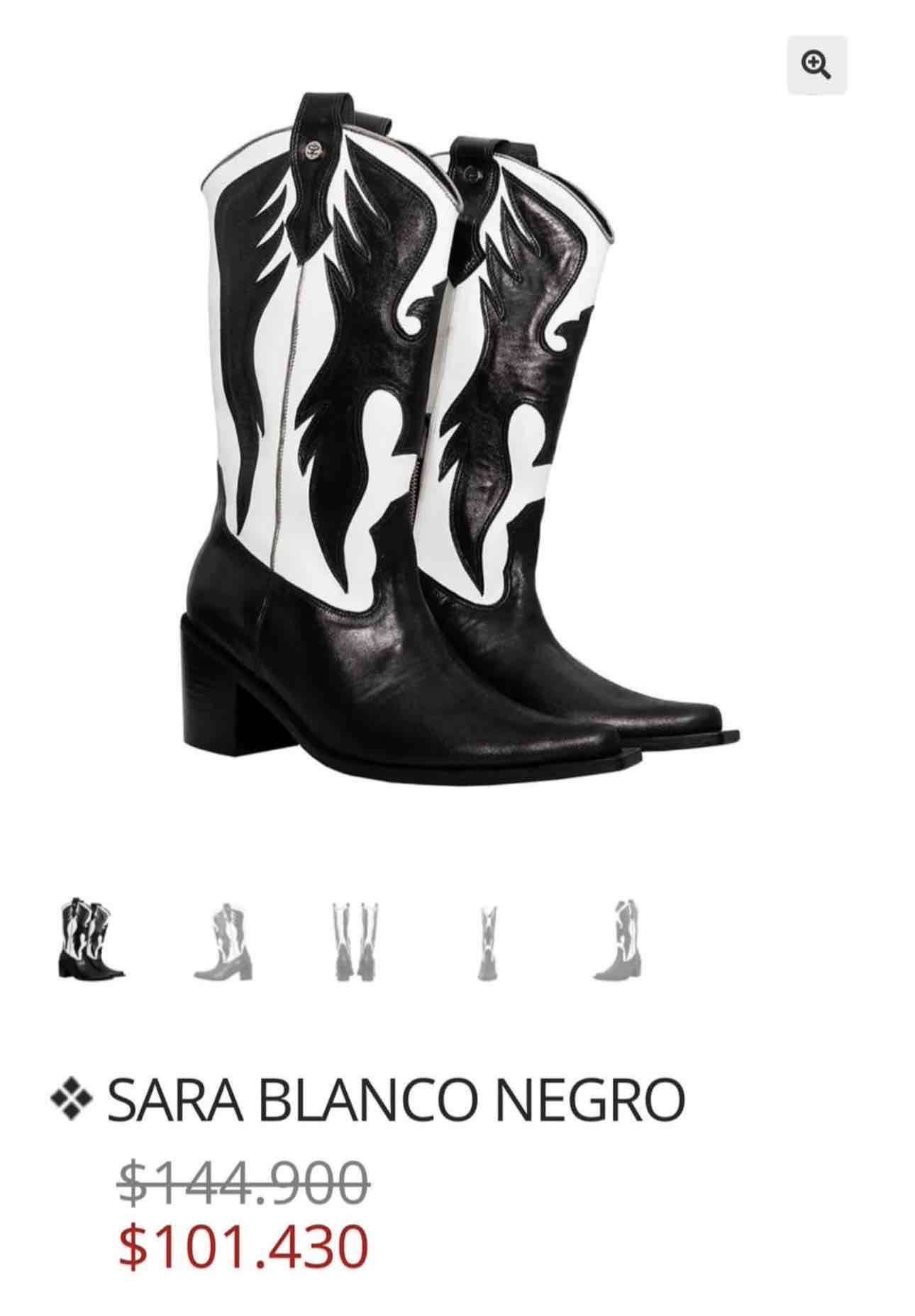 Texanas cuero talla 36 - miniatura 4