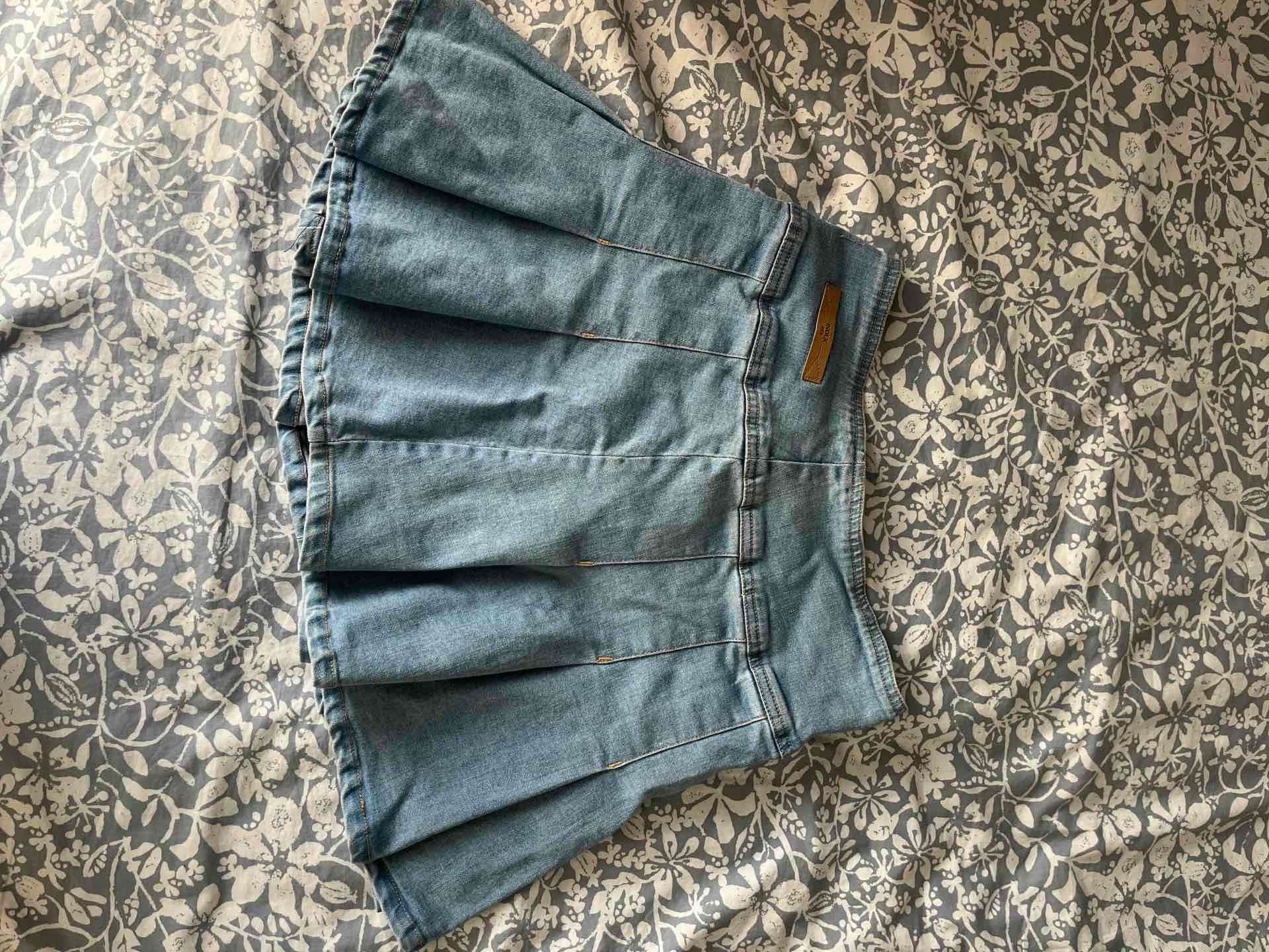 Falda cute de mezclilla index