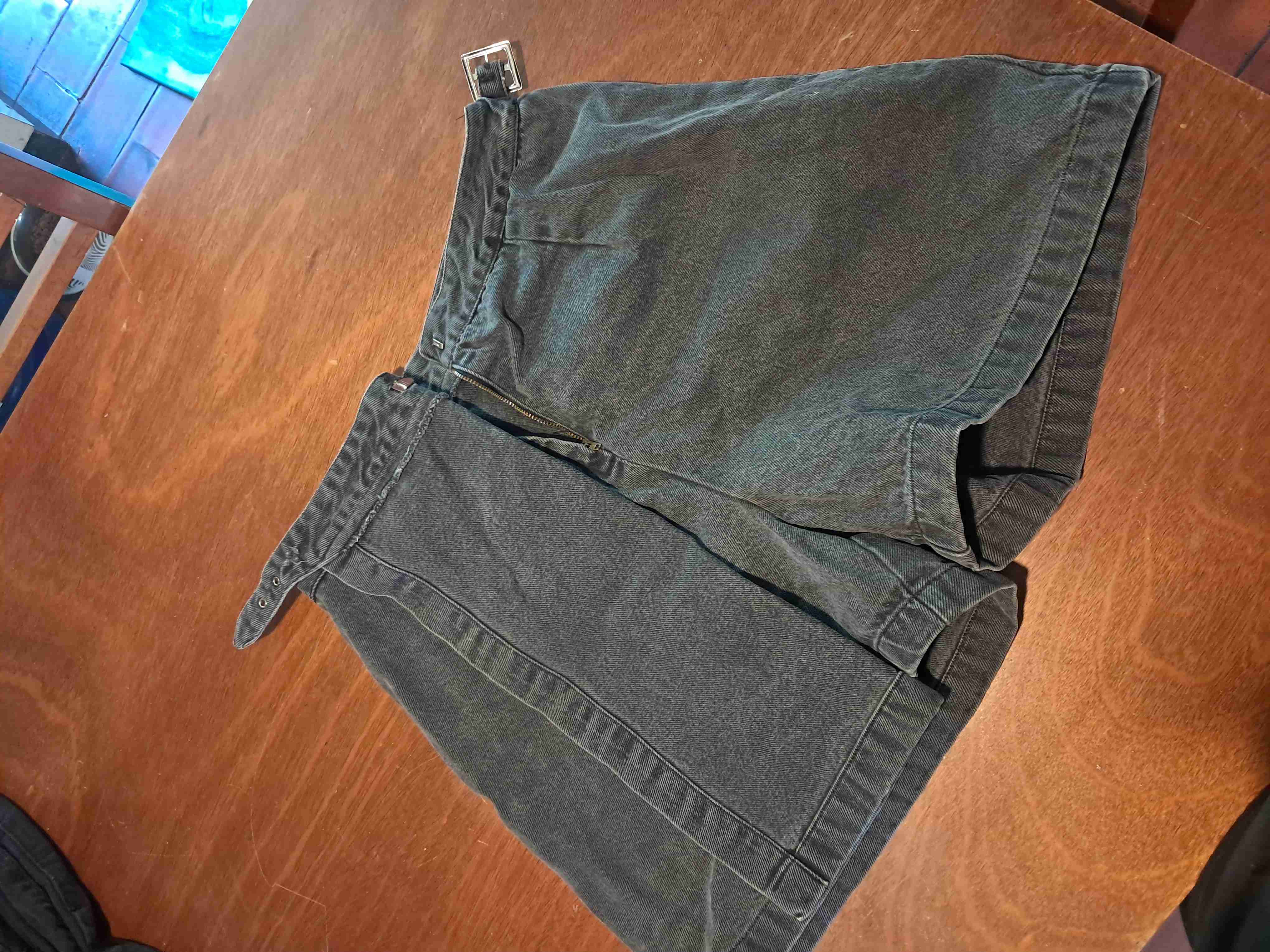 Falda Shorts de mezclilla negros