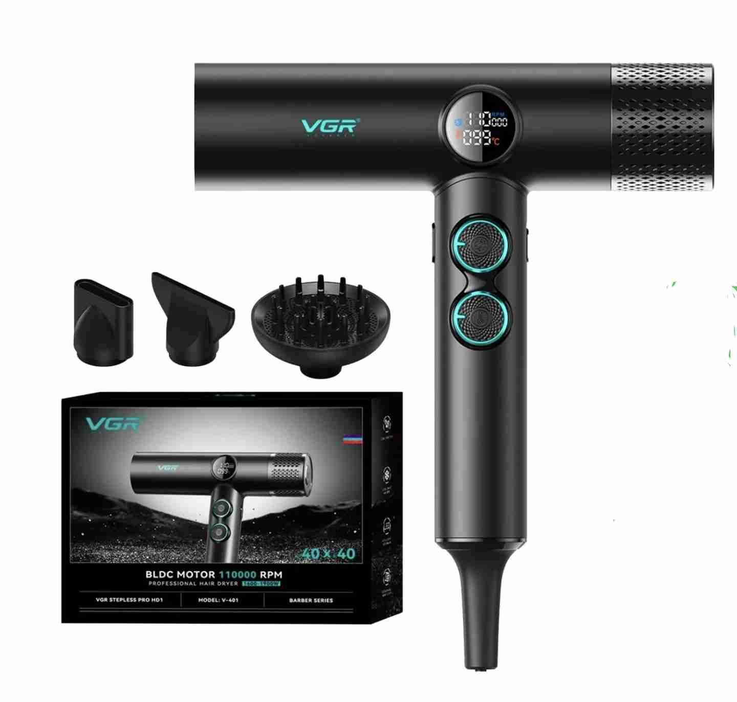 Secador de pelo profesional VGR