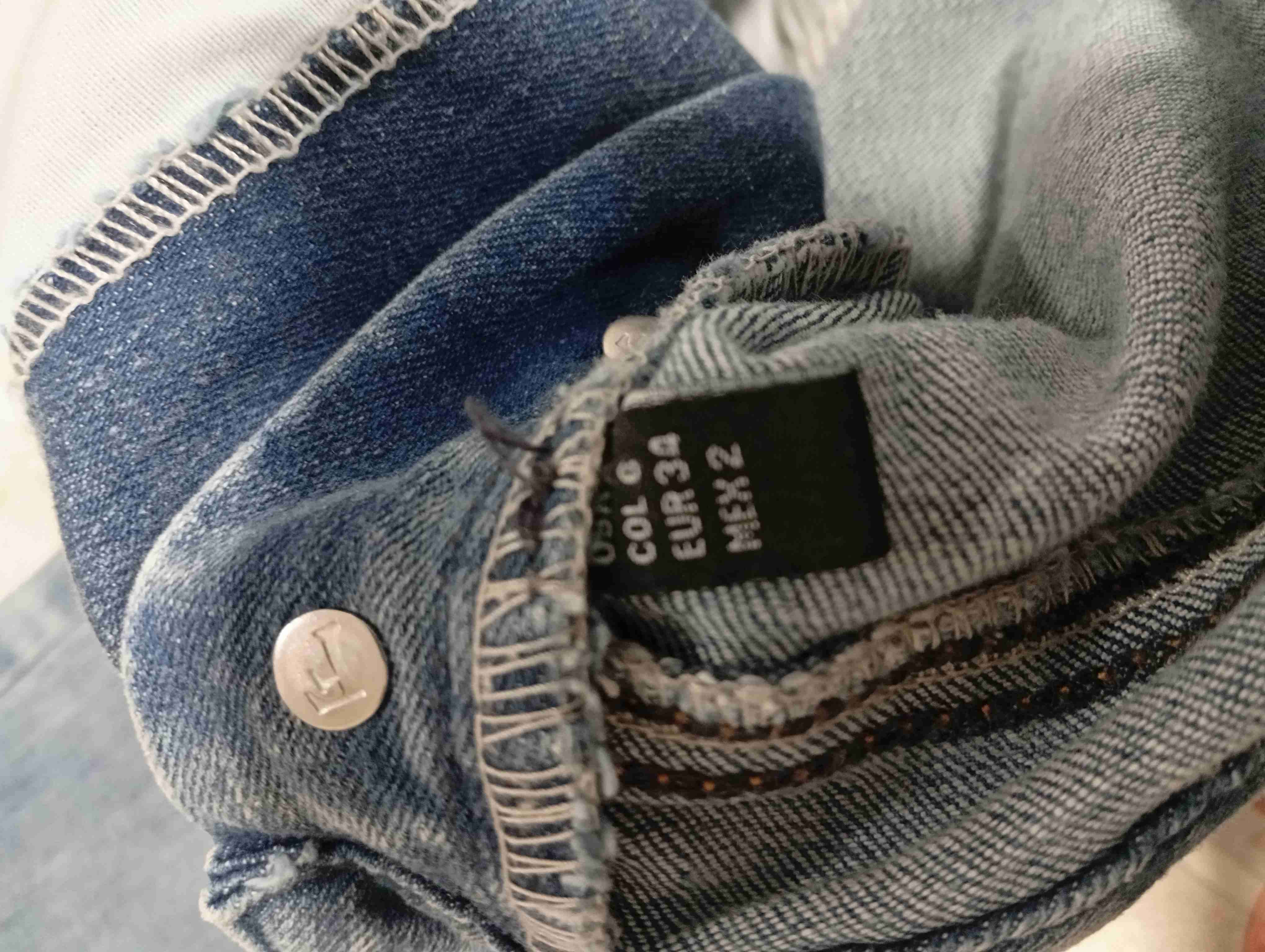 Jardinera de mezclilla unisex - miniatura 4