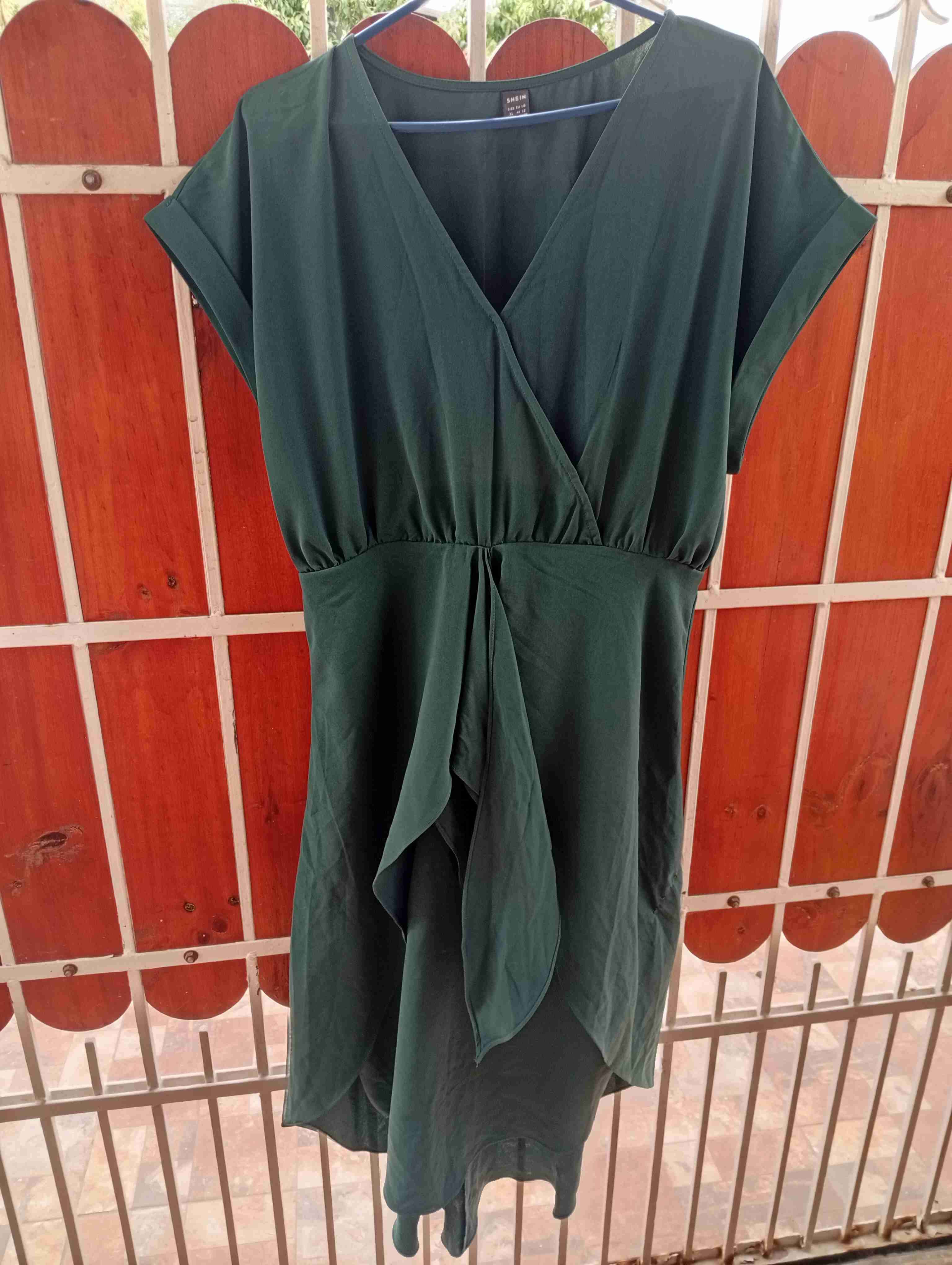 Vestido verde elegante talla XL
