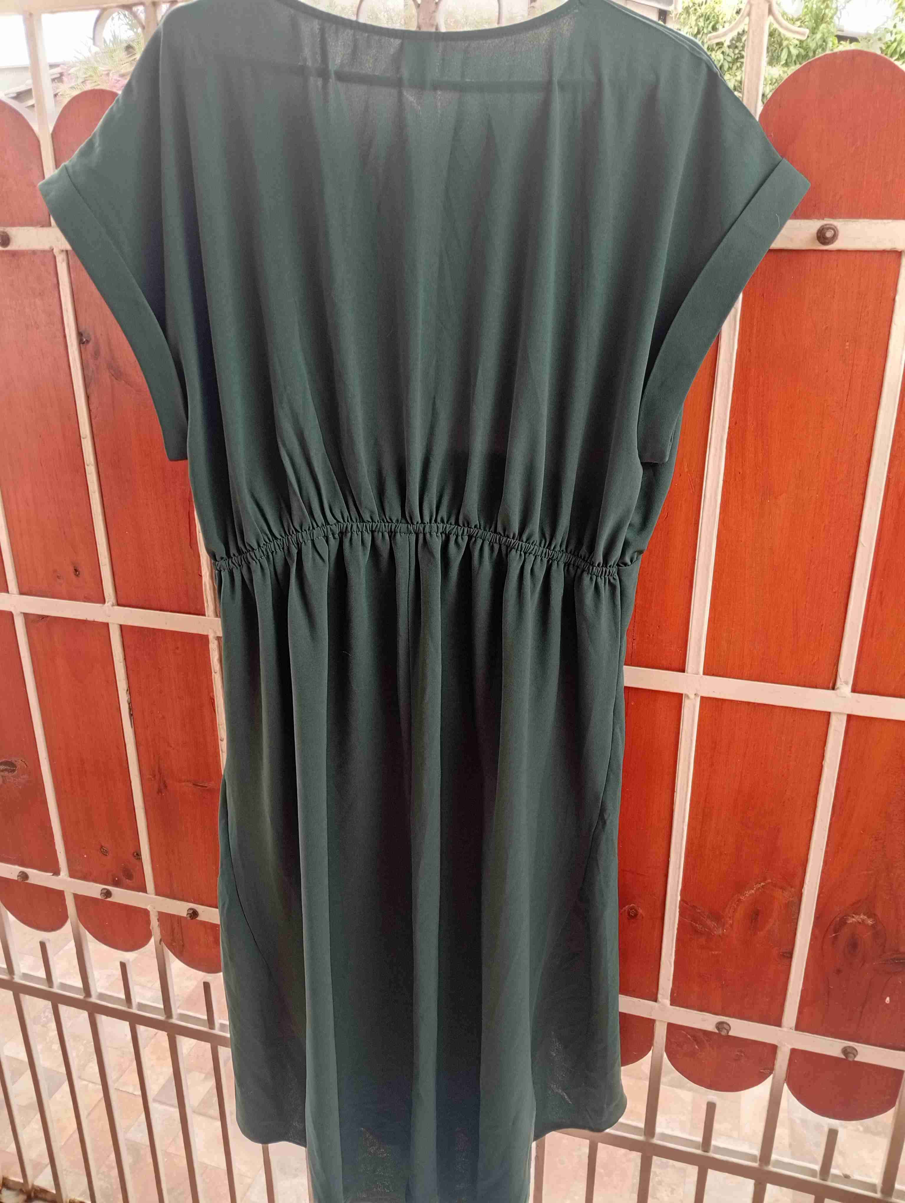 Vestido verde elegante talla XL - miniatura 3