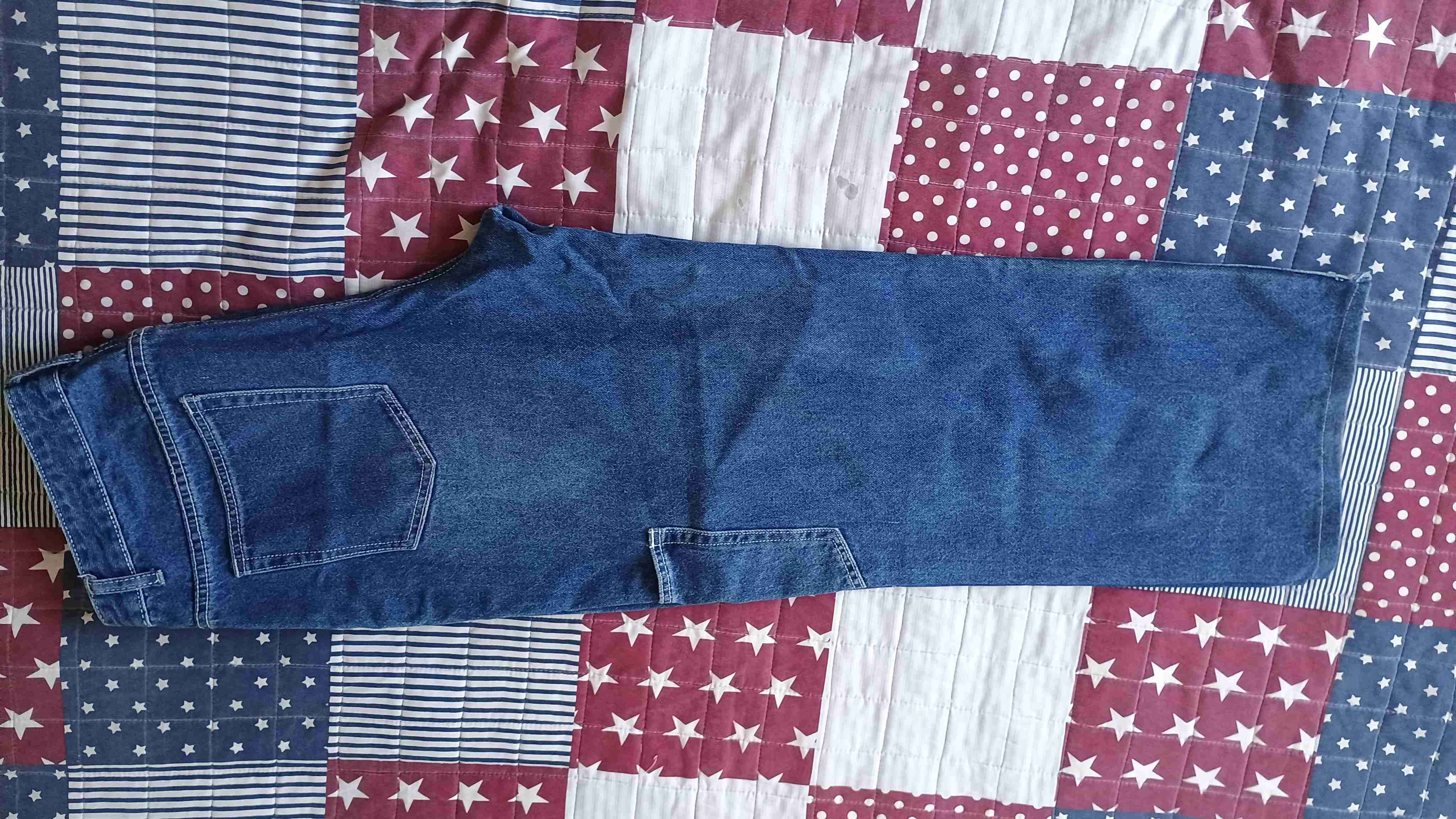 Pantalones de mezclilla azul de mujer - miniatura 4