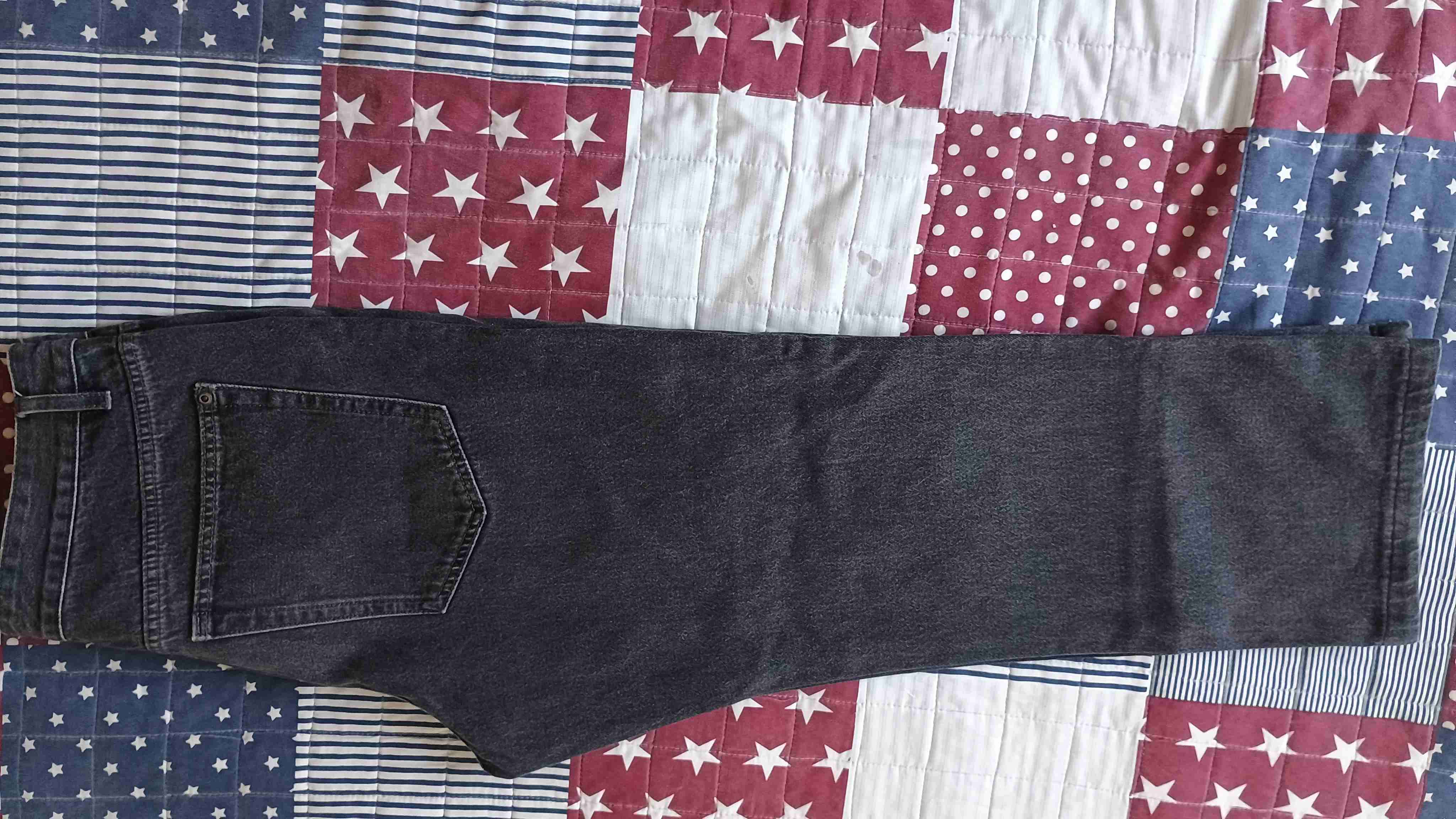 Jeans baggy gris oscuro - miniatura 4