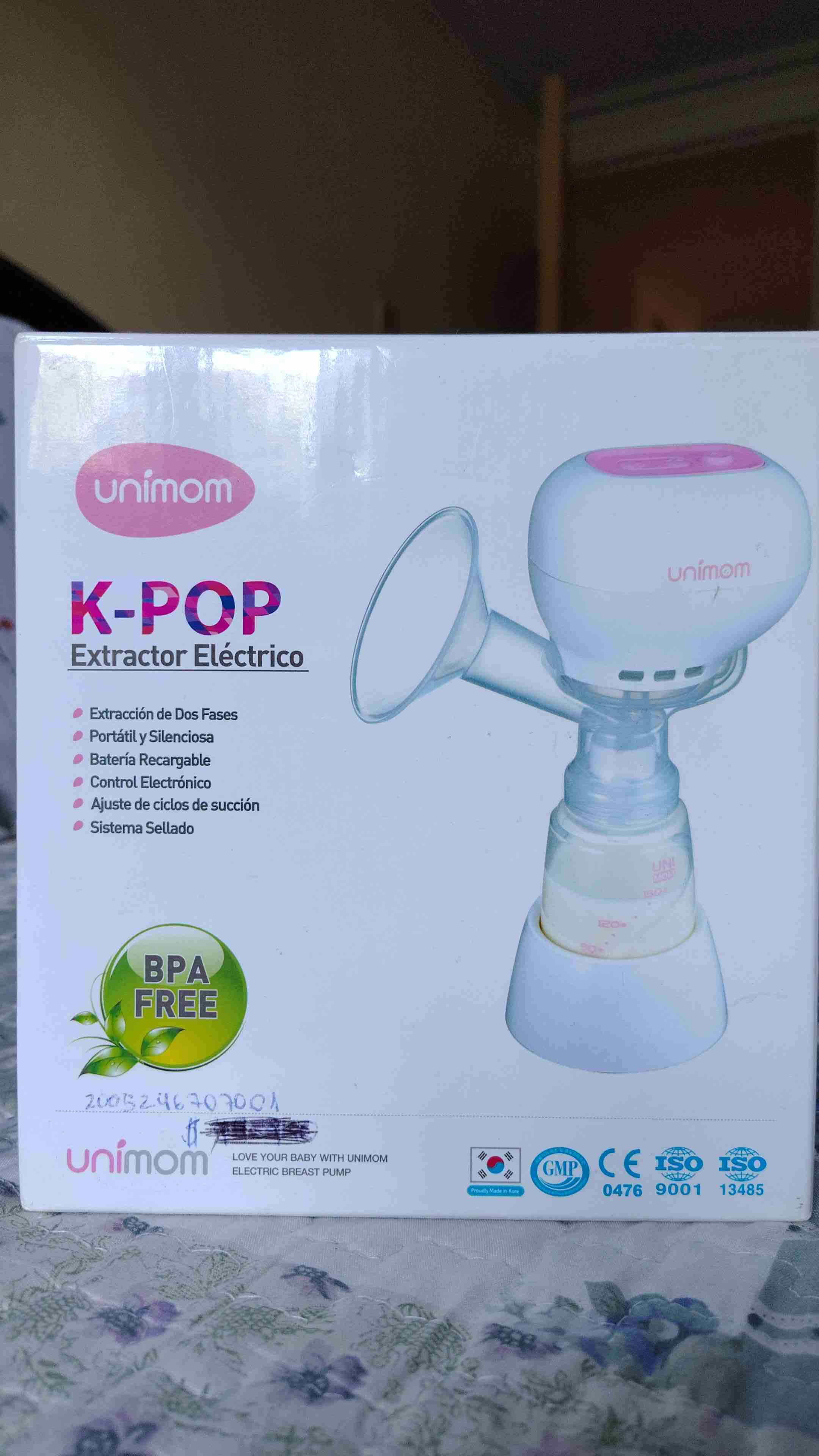 Extractor eléctrico Unimom K-POP