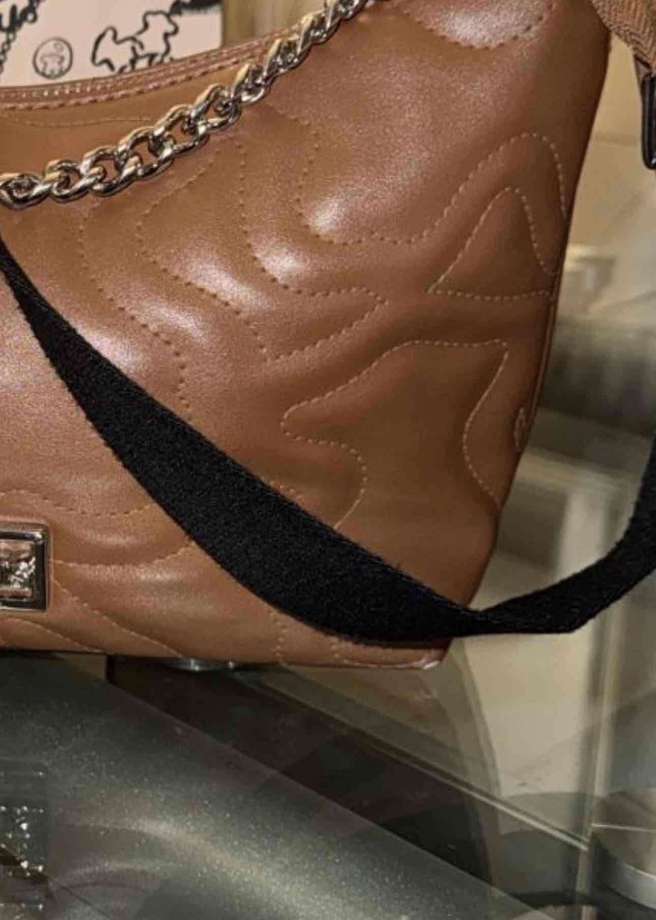 Cartera Tous marrón con cadena - miniatura 2