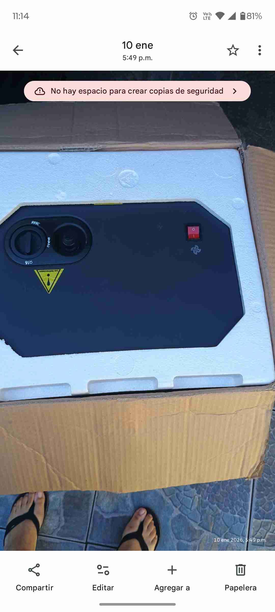 Estufa a gas Ursus Trotter - miniatura 4