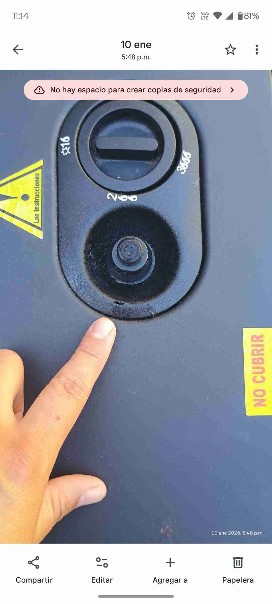 Estufa a gas Ursus Trotter - miniatura 9