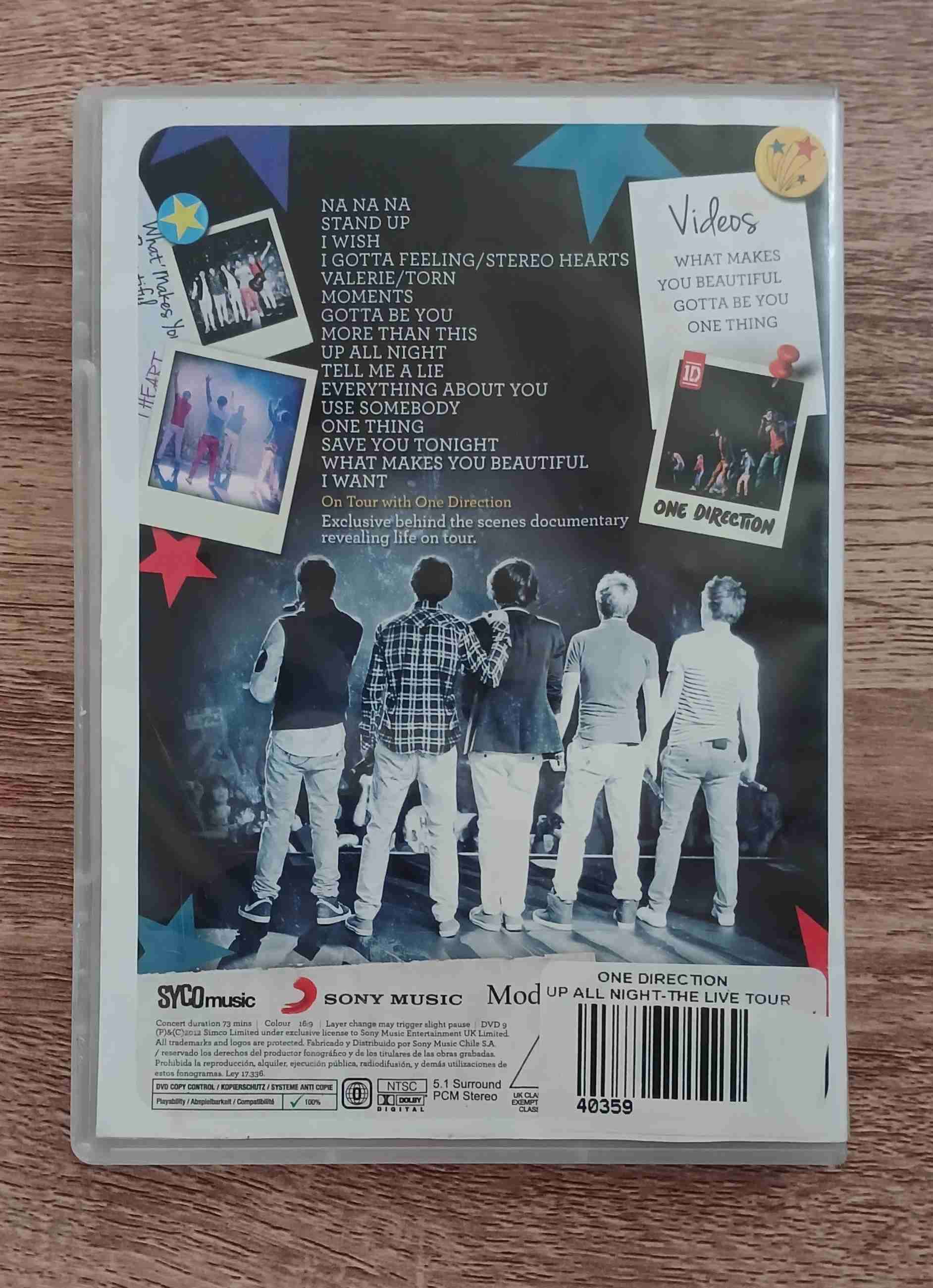 DVD One Direction Up All Night - miniatura 3