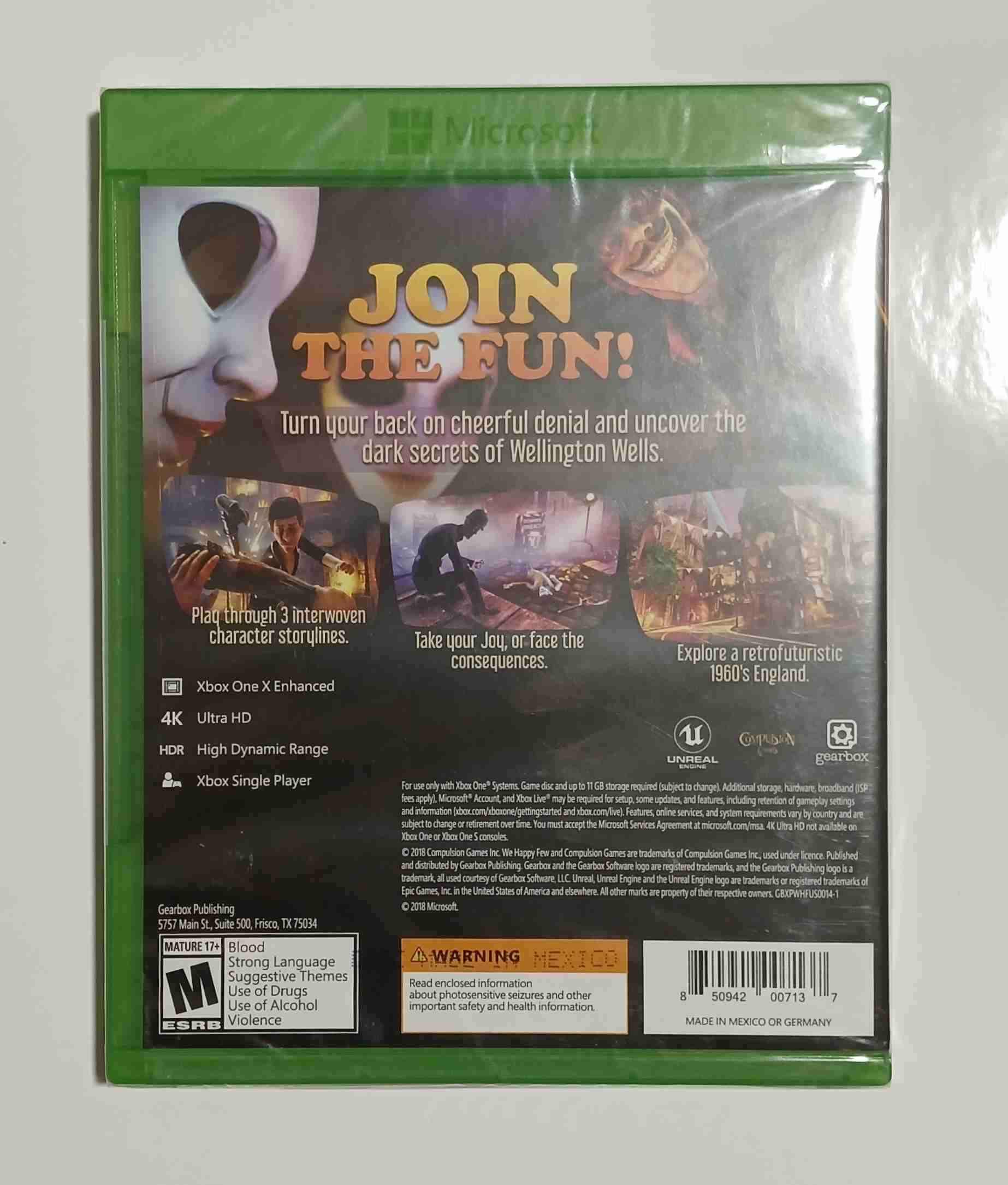 Juego Xbox One 'We Happy Few' - miniatura 2