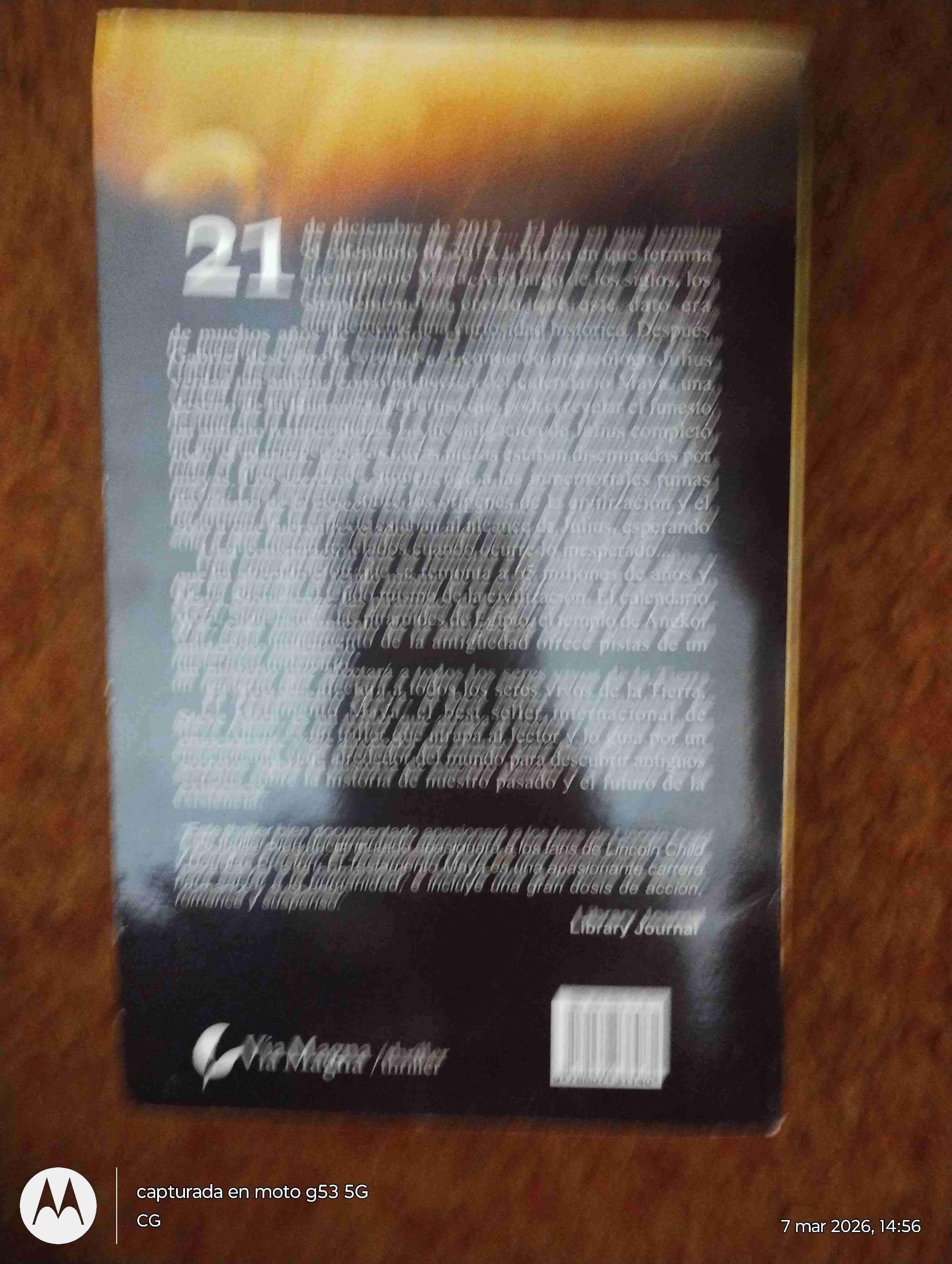 Libro 'El Testamento Maya' por Steve Alten - miniatura 2