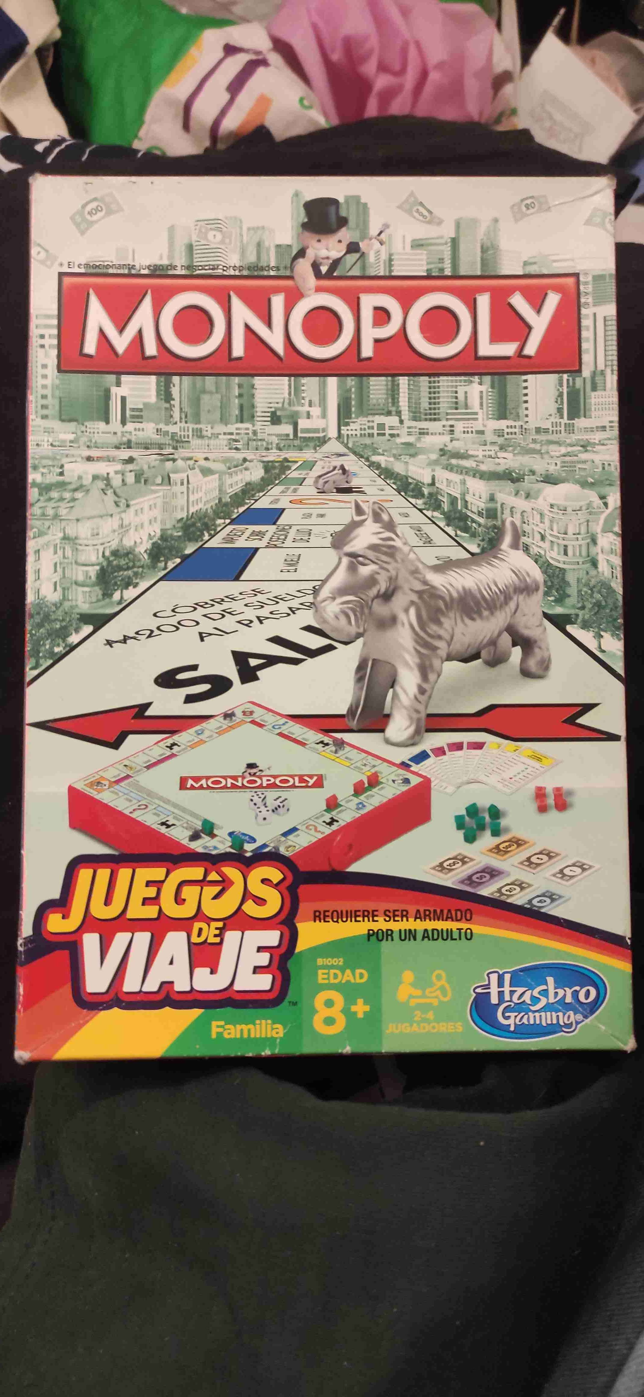 Monopoly juego de viaje