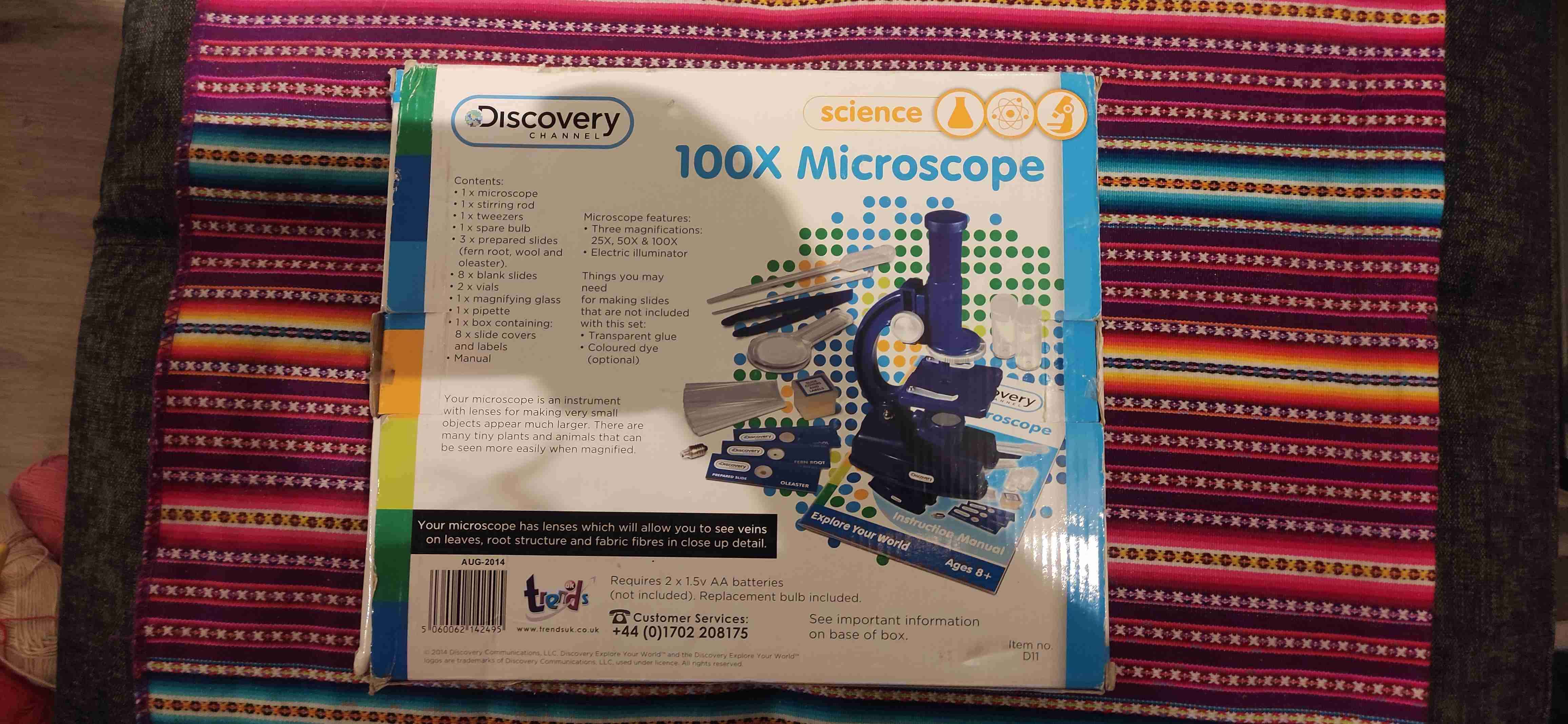 Microscopio Discovery 100X