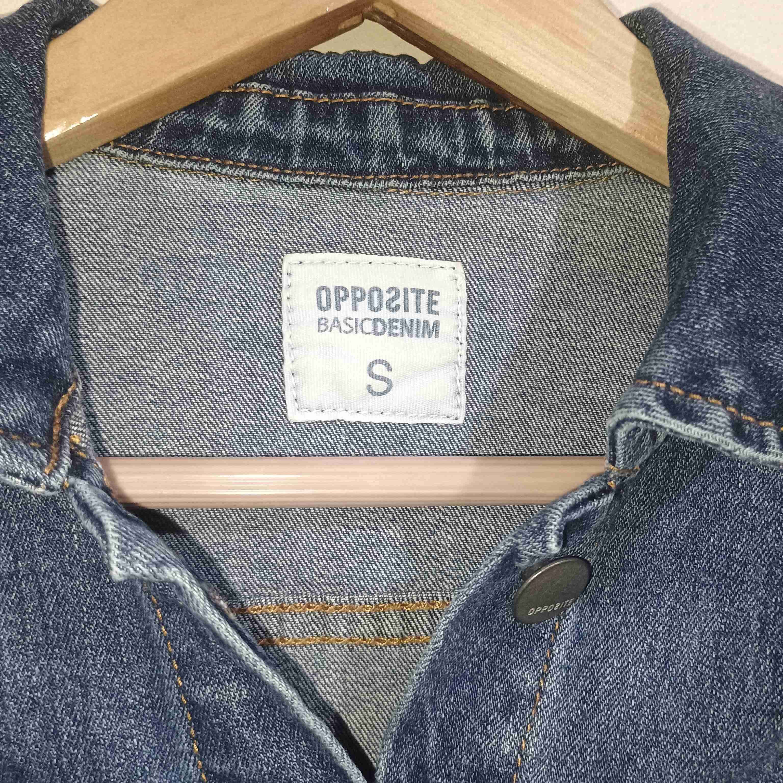 Chaqueta de mezclilla azul - miniatura 4