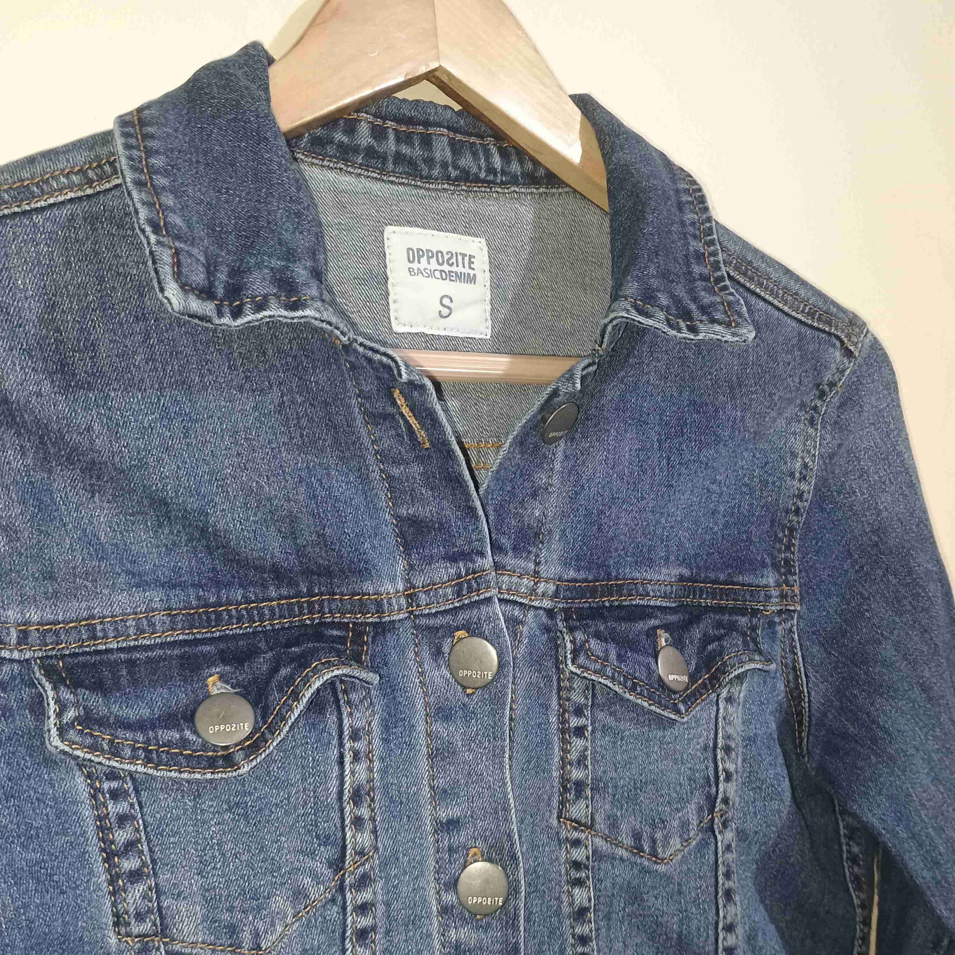 Chaqueta de mezclilla azul - miniatura 5