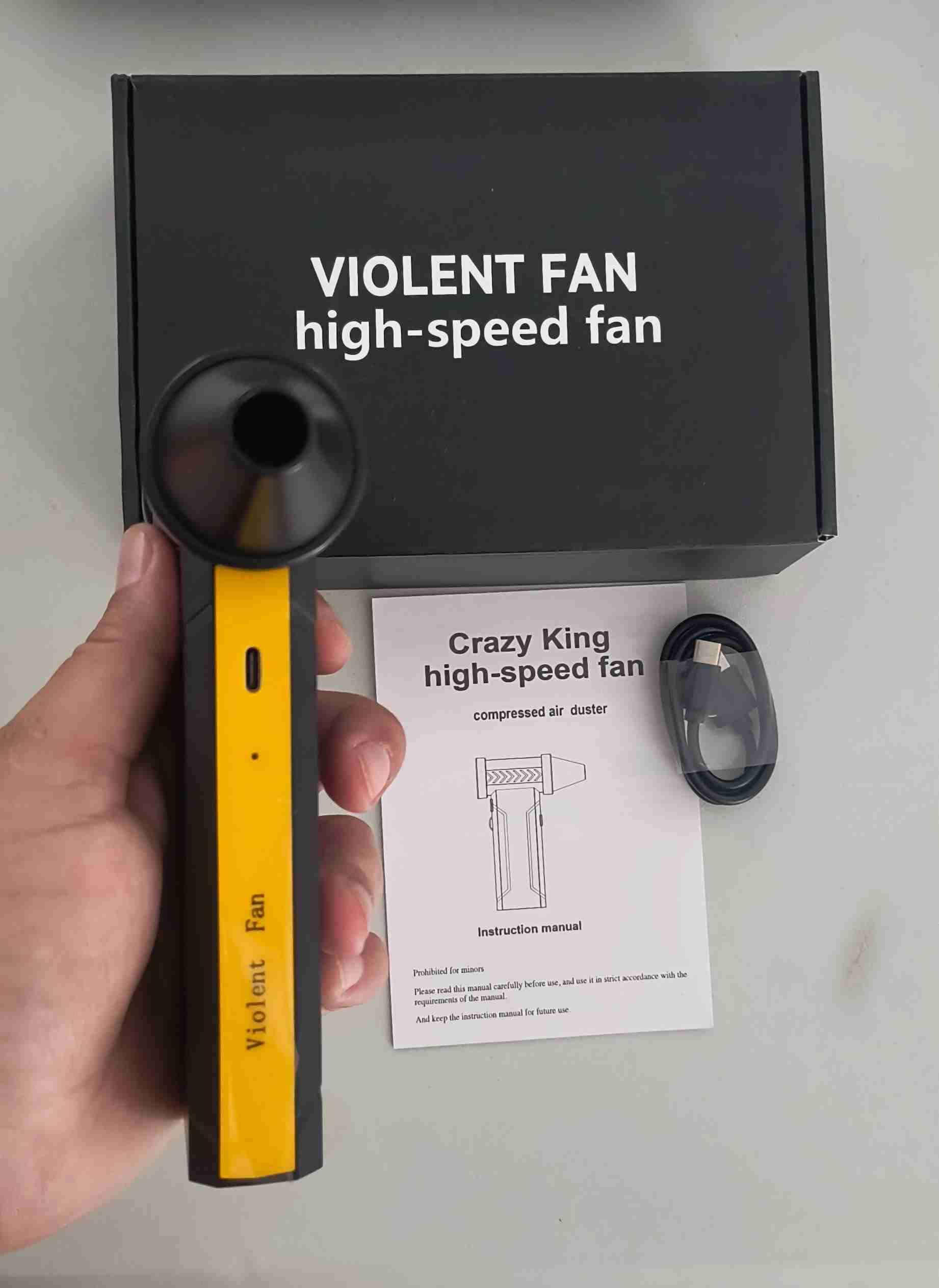 Sopladora Potente de mano alta velocidad