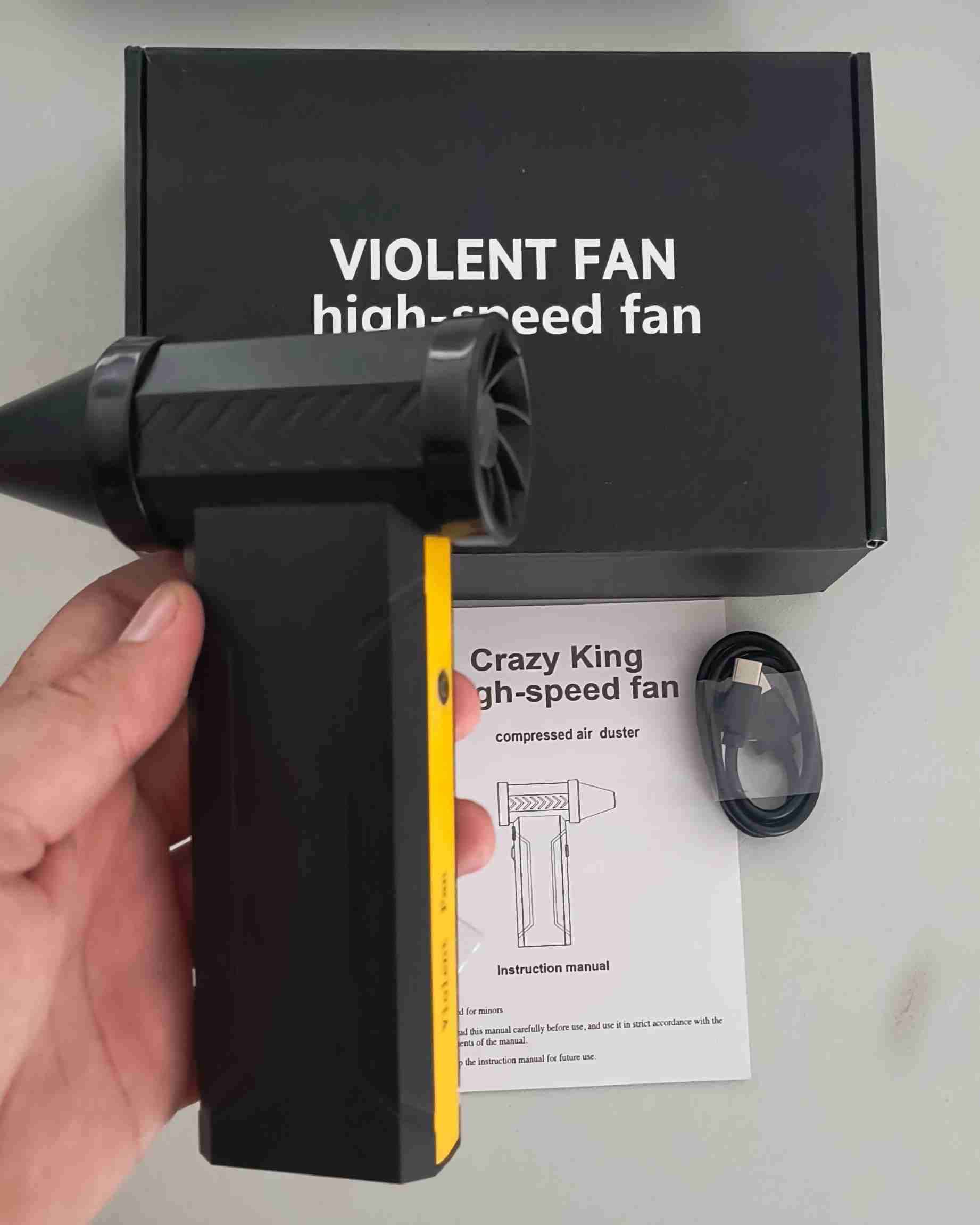 Sopladora Potente de mano alta velocidad - miniatura 4