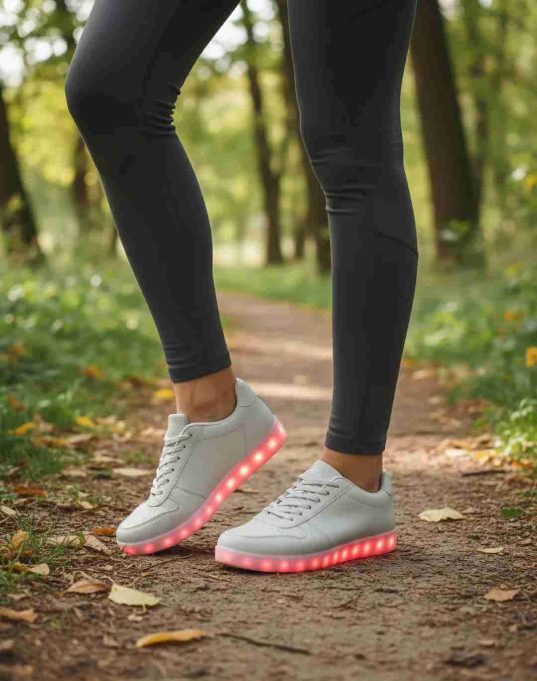 Zapatillas  Urbanas blancas C/Luces LED T: 39/40