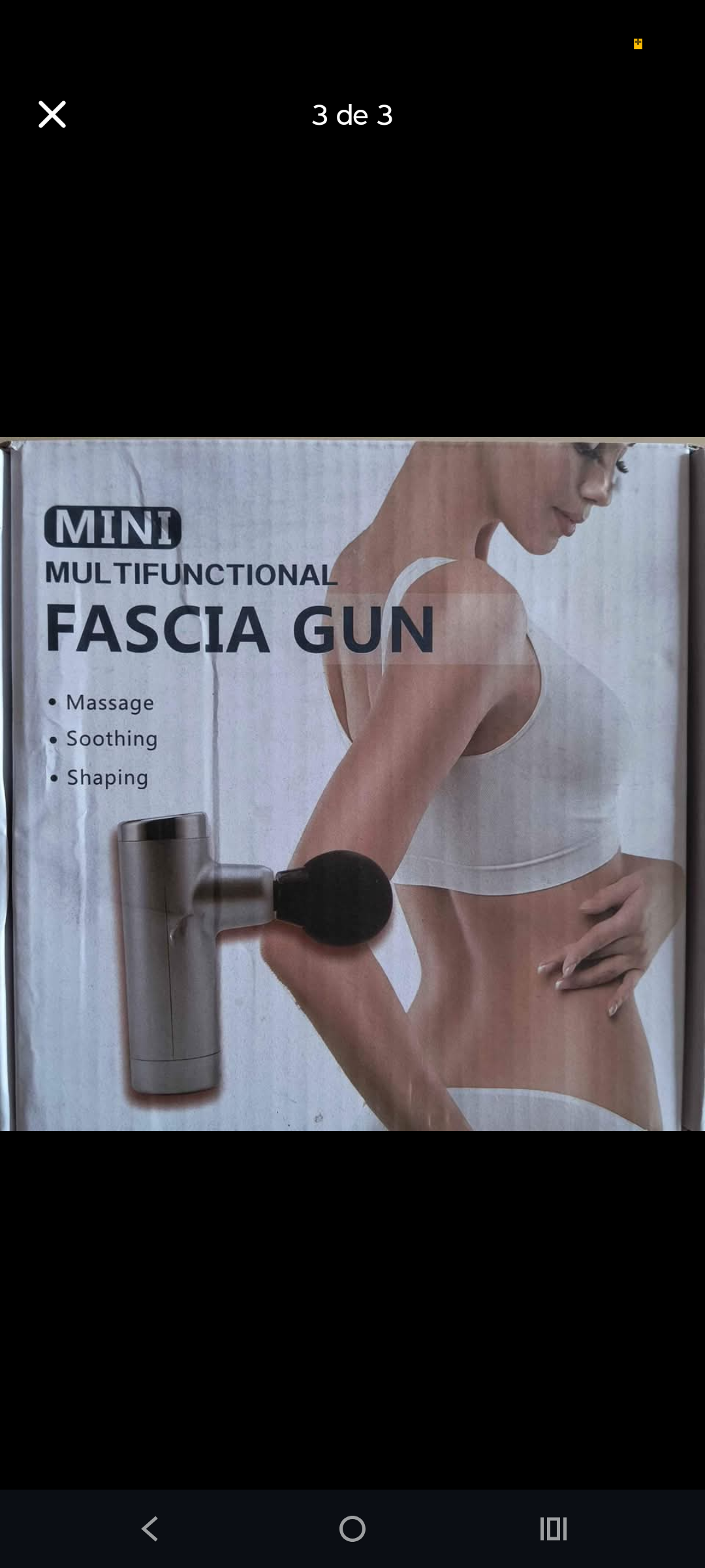 Mini pistola de masaje multifuncional