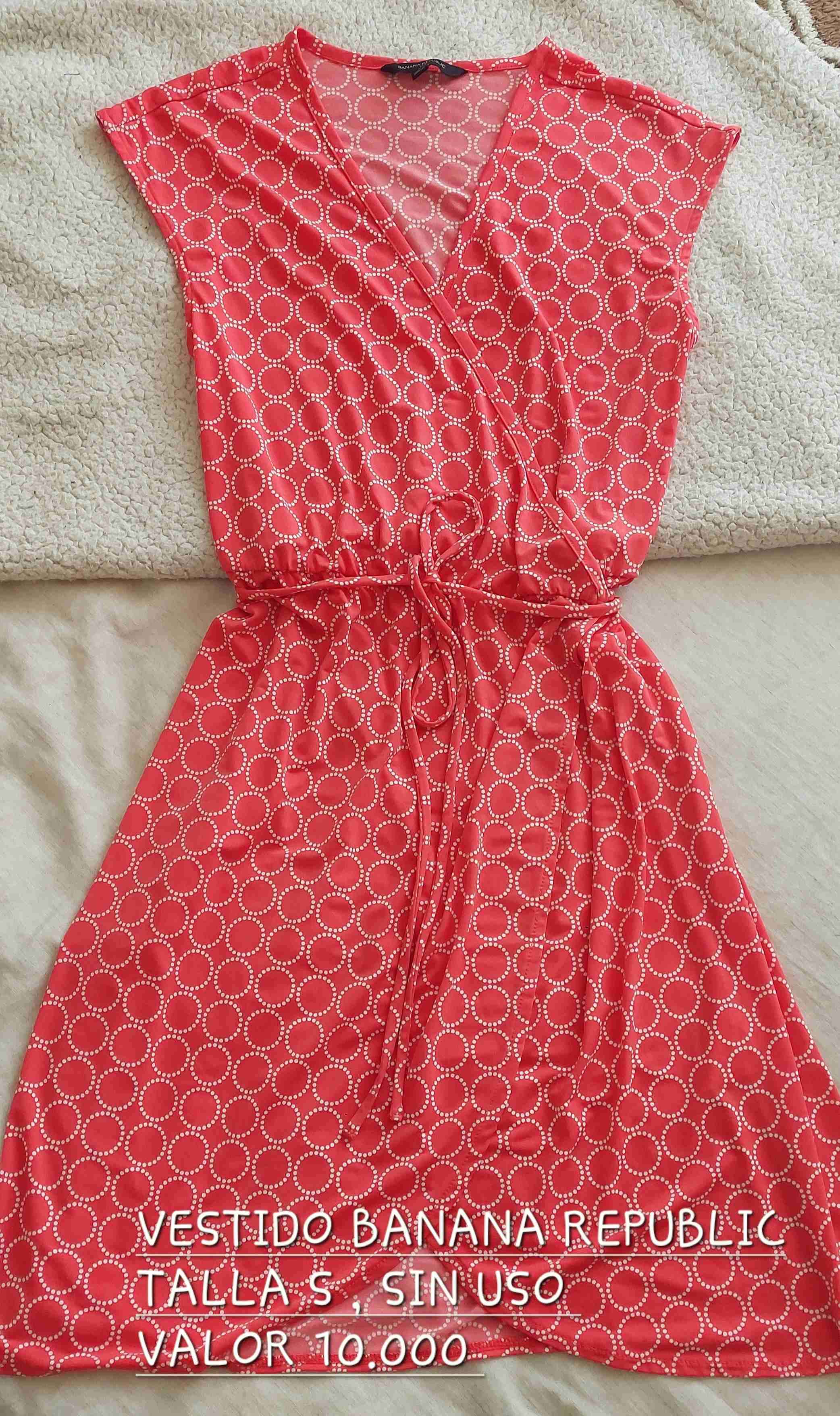 Vestido rojo Banana Republic - miniatura 2