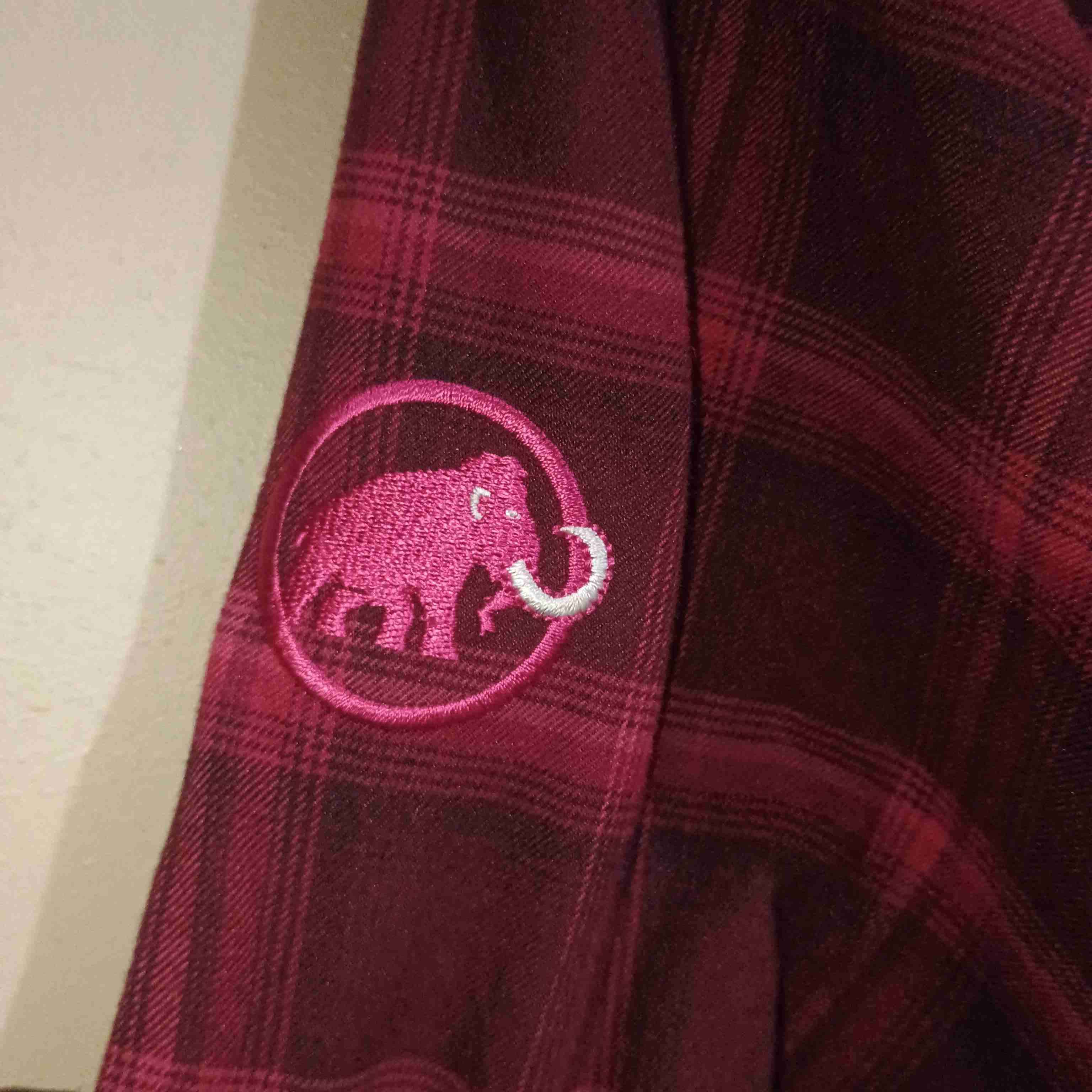 Camisa a cuadros roja para mujer - miniatura 5