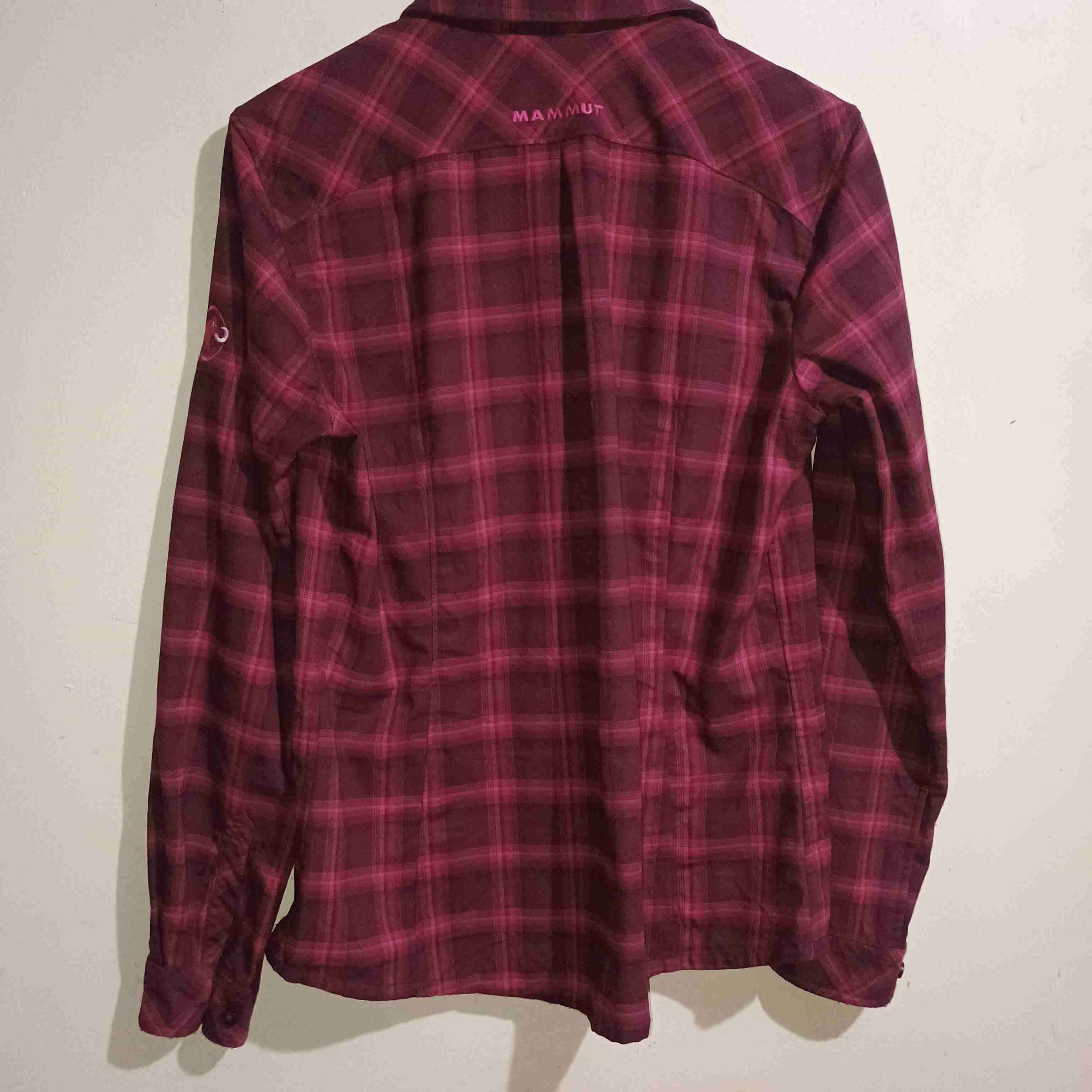 Camisa a cuadros roja para mujer - miniatura 6