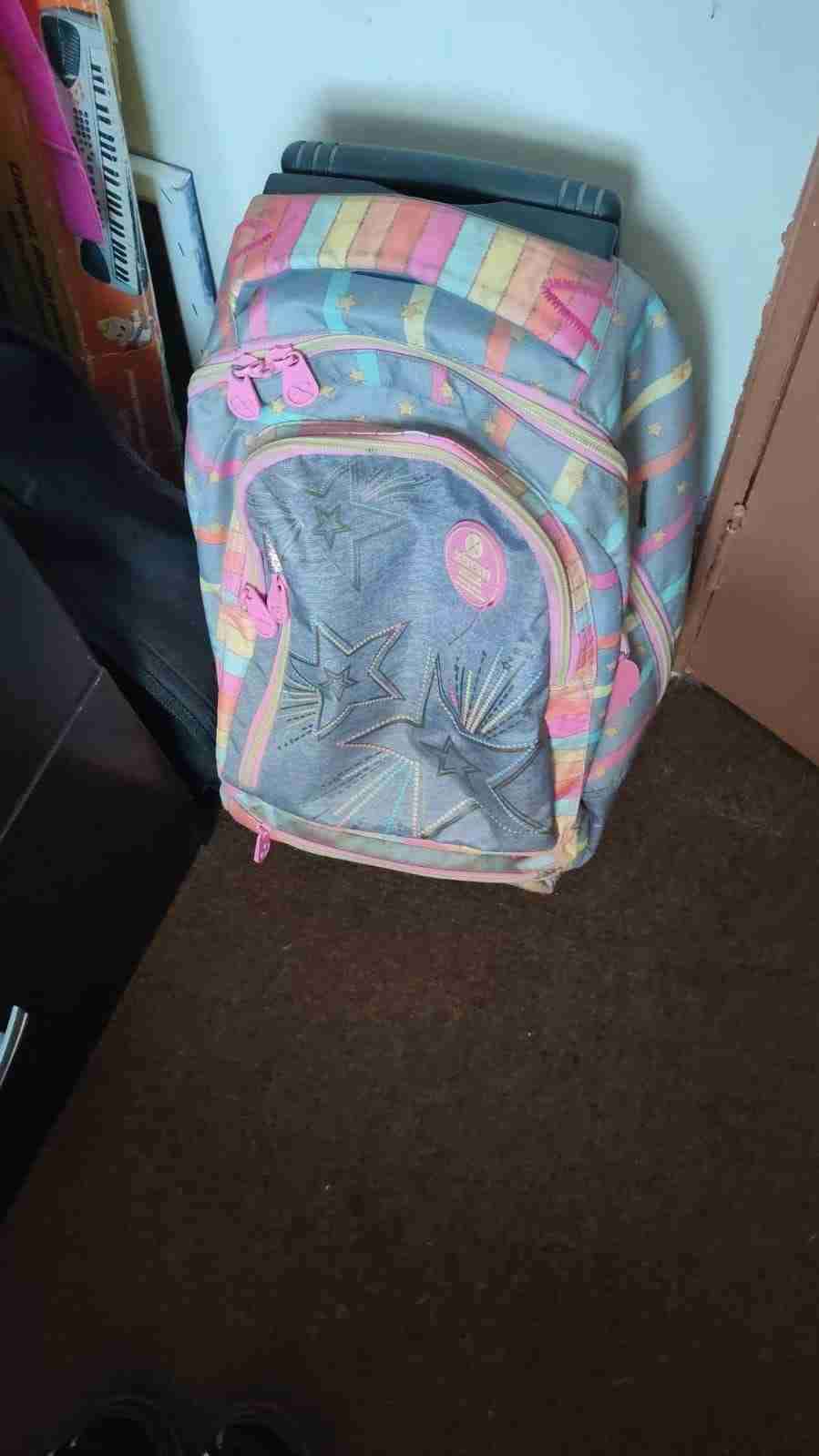 Mochila con ruedas infantil