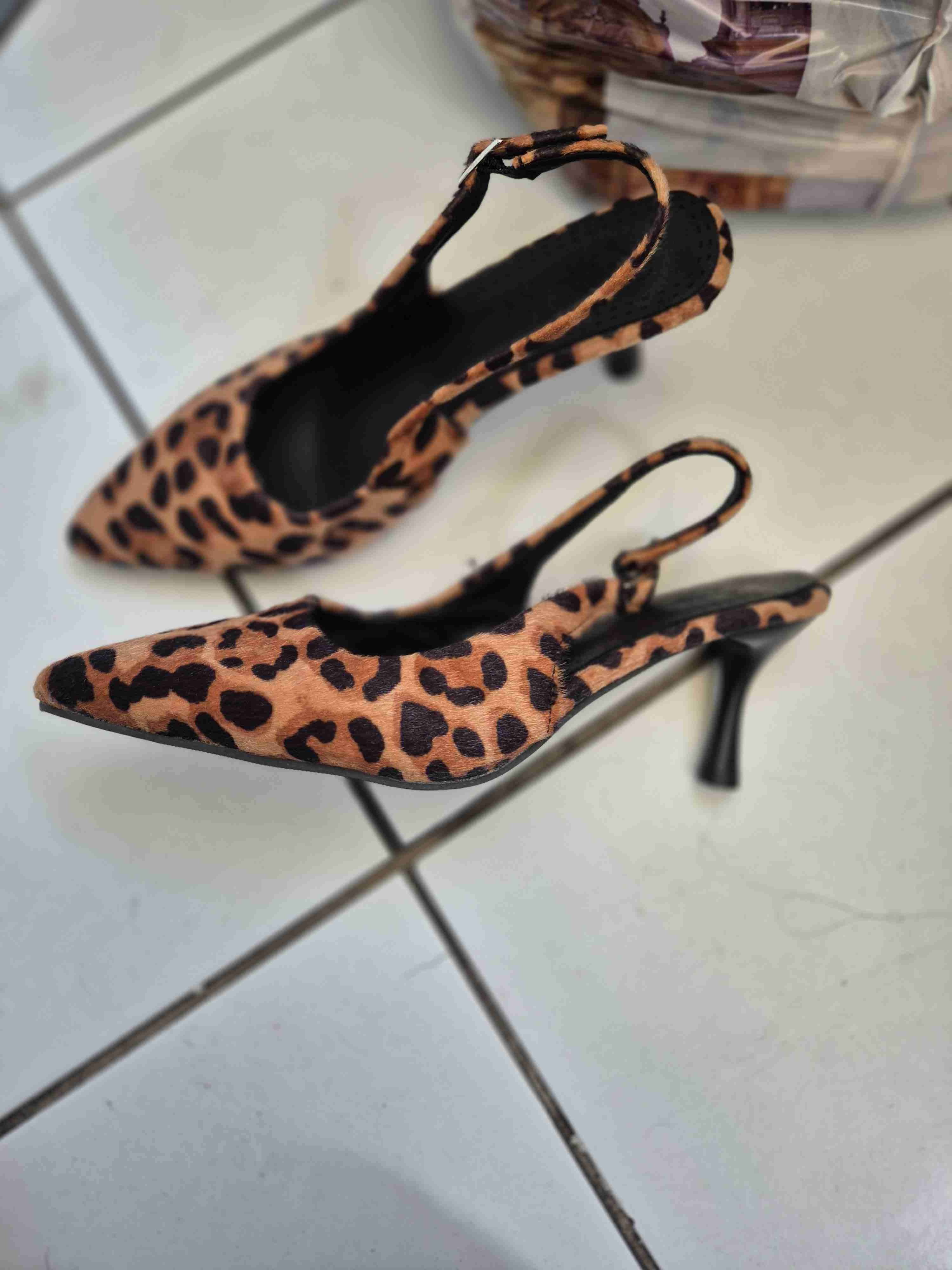Zapatos de tacón animal print