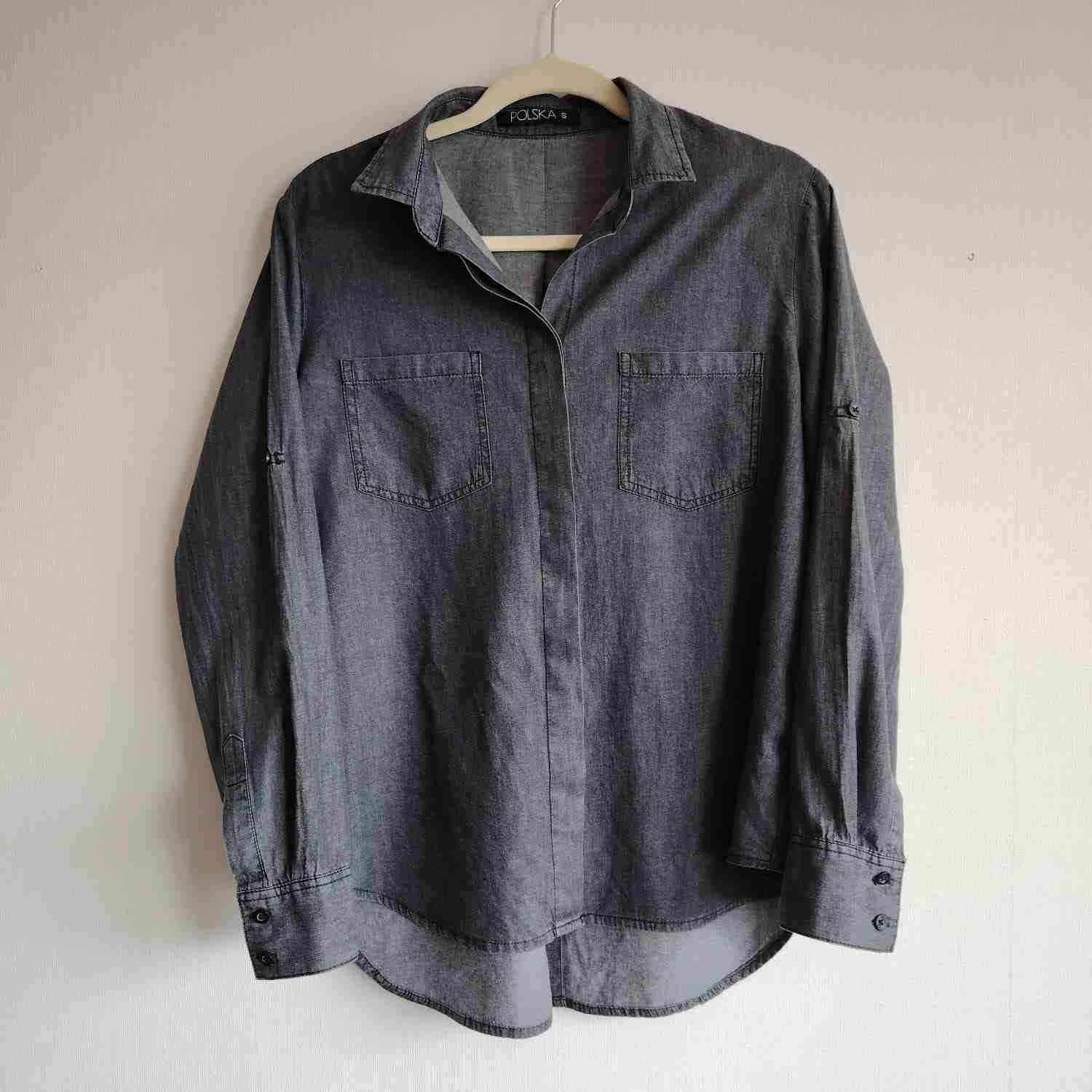Blusa Gris Polska S - miniatura 2