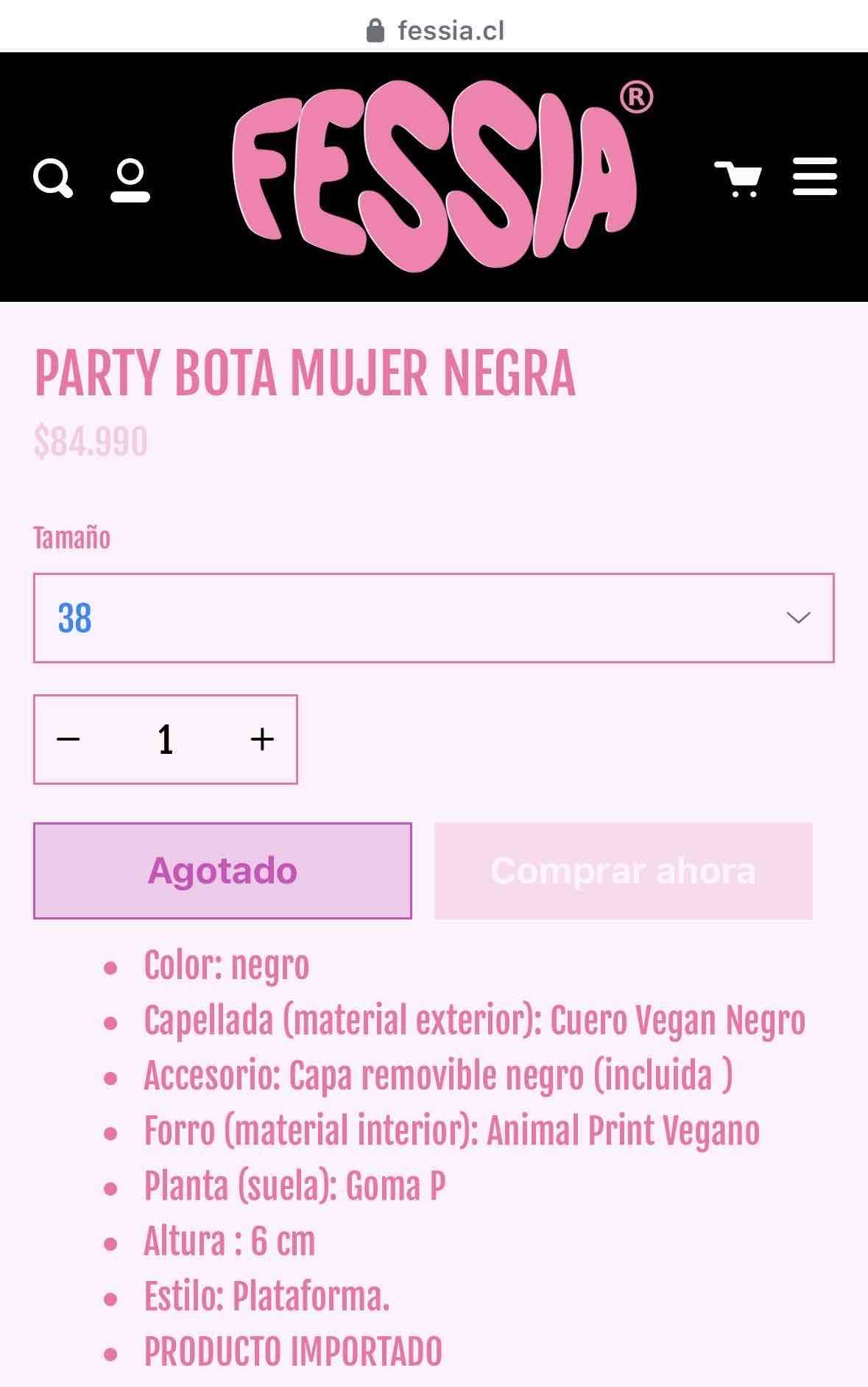 Botas de cuero negro - miniatura 3