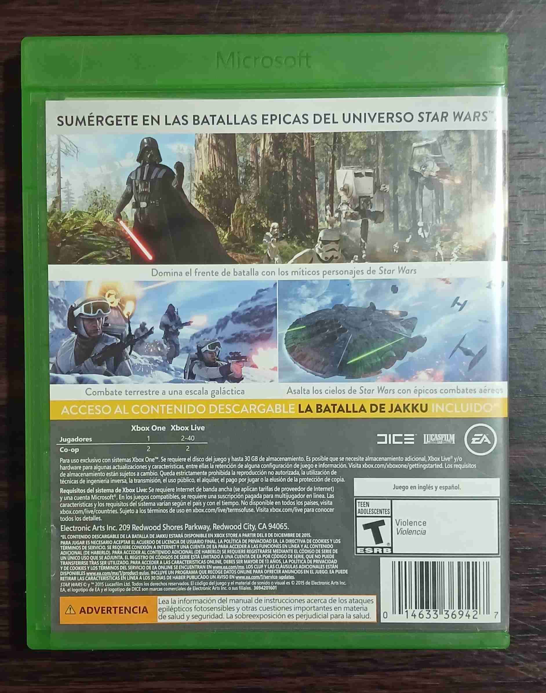 Star Wars Battlefront Xbox One - miniatura 3