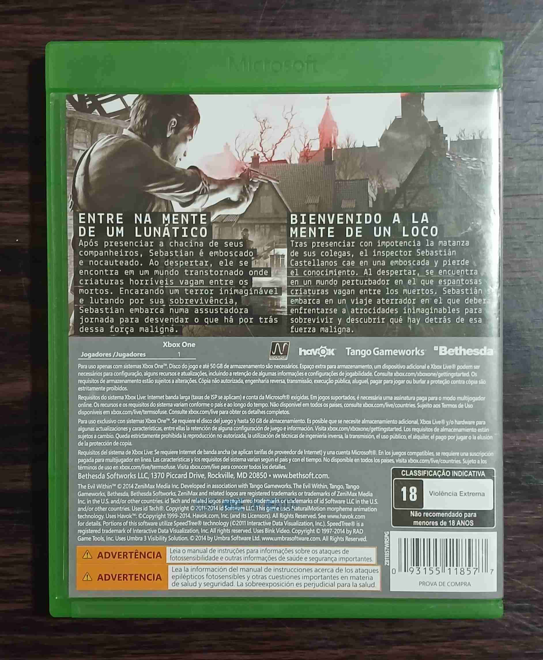 Juego The Evil Within Xbox One - miniatura 3