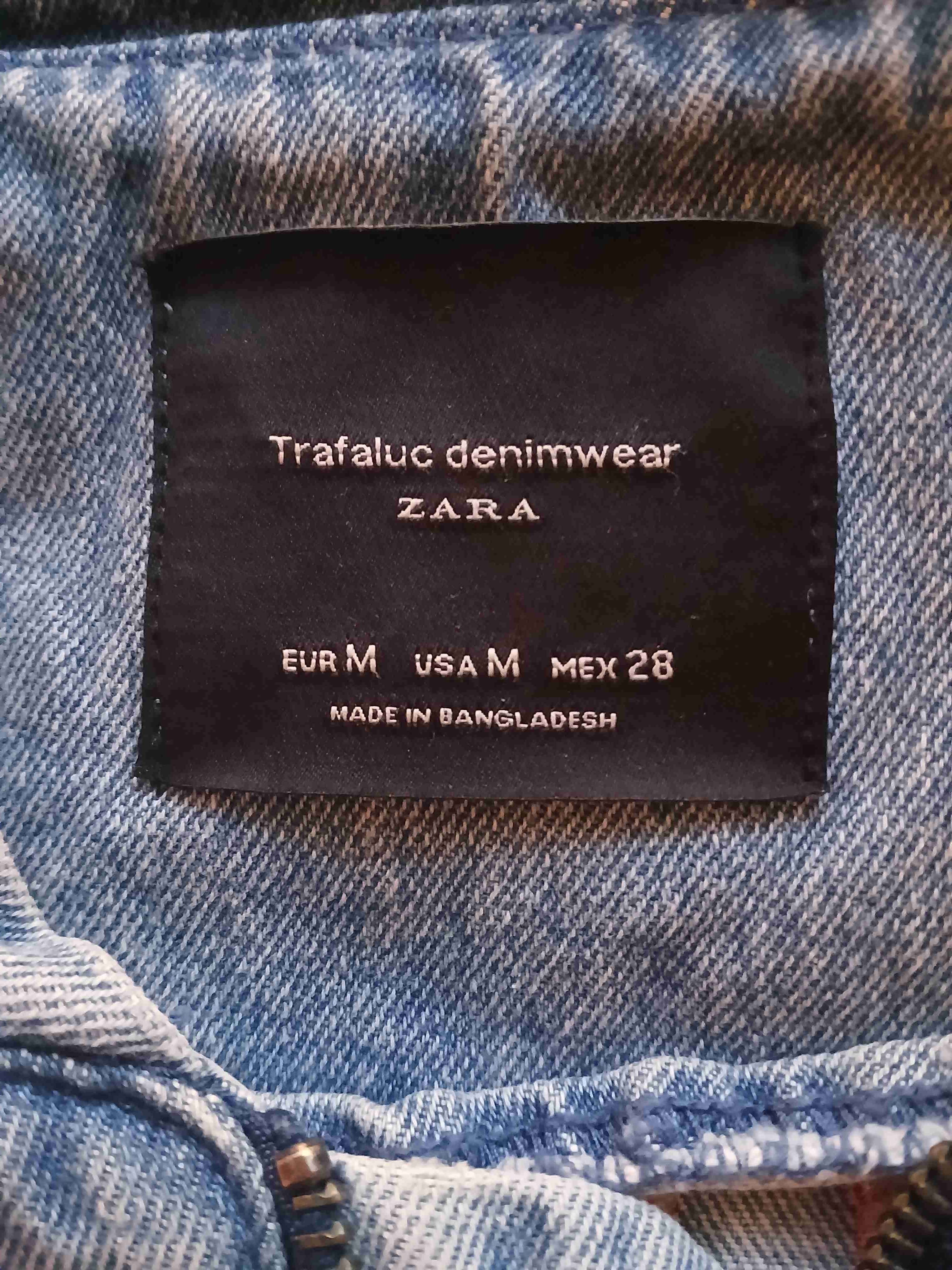 Chaqueta denim bordada estilo japonés - miniatura 3