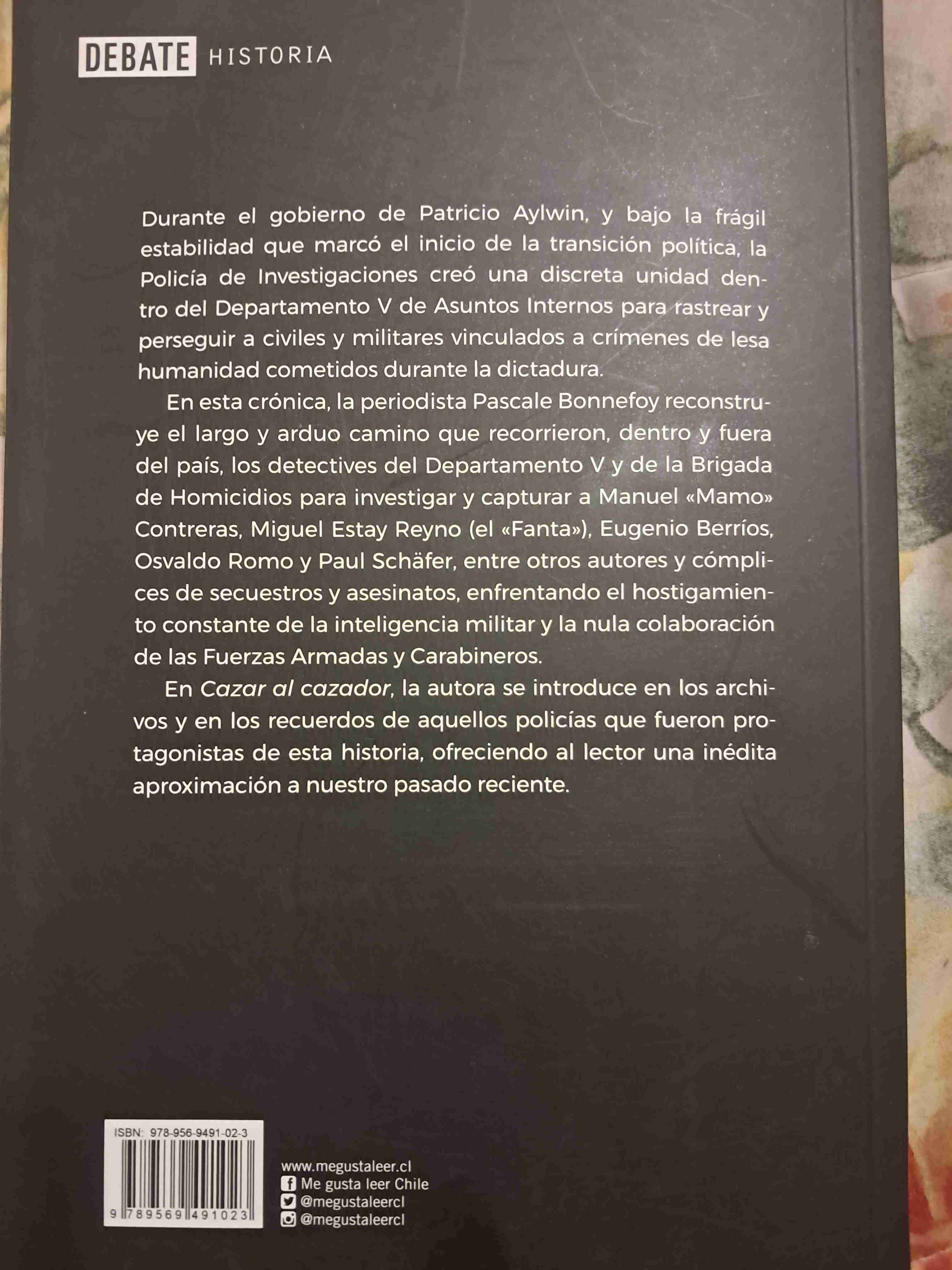 Libro 'Cazar al Cazador' - Pascale Bonnefoy - miniatura 2