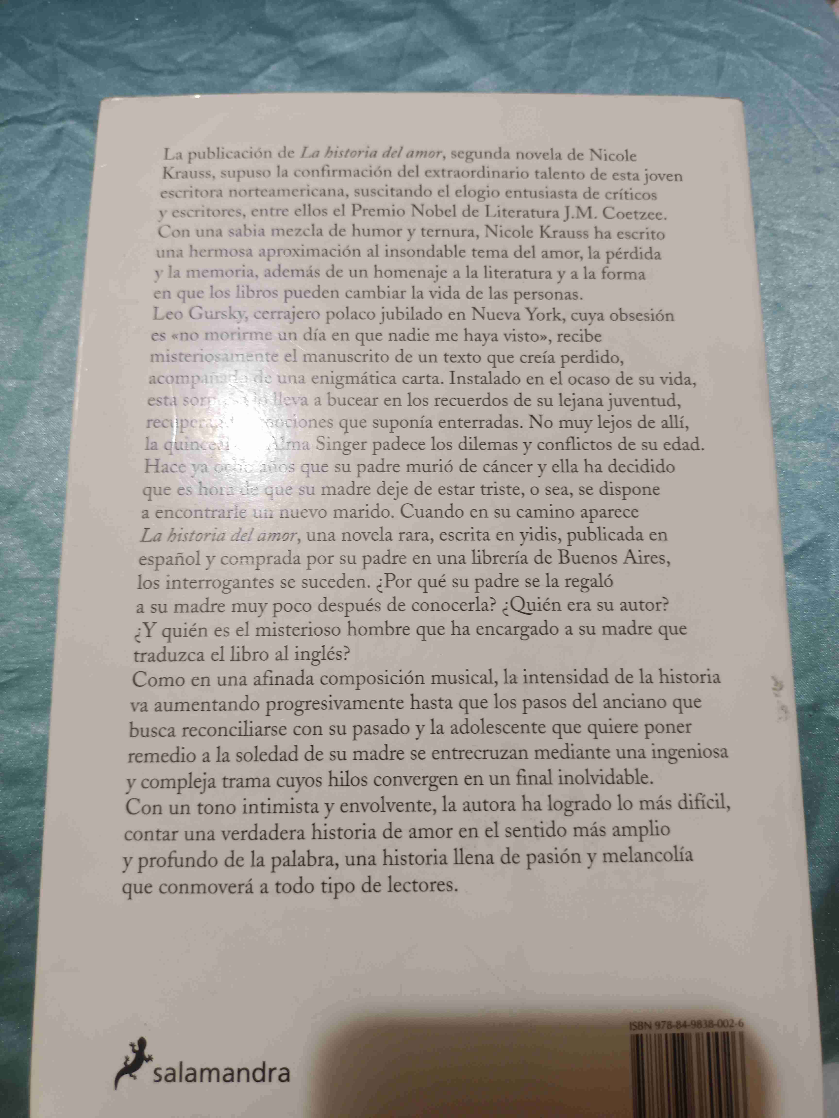 Libro La historia del amor - miniatura 2