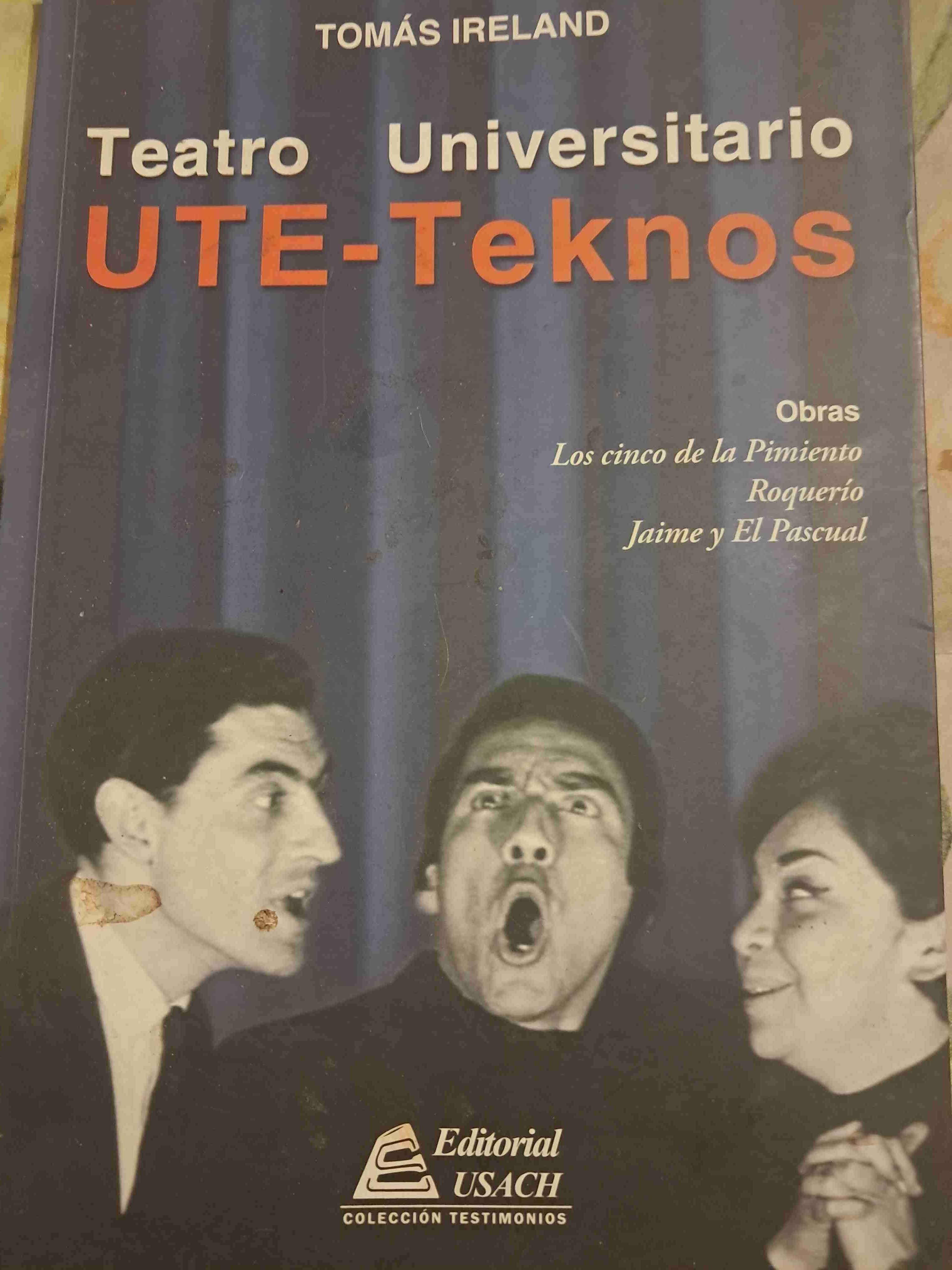 Libro Teatro Universitario UTE-Teknos