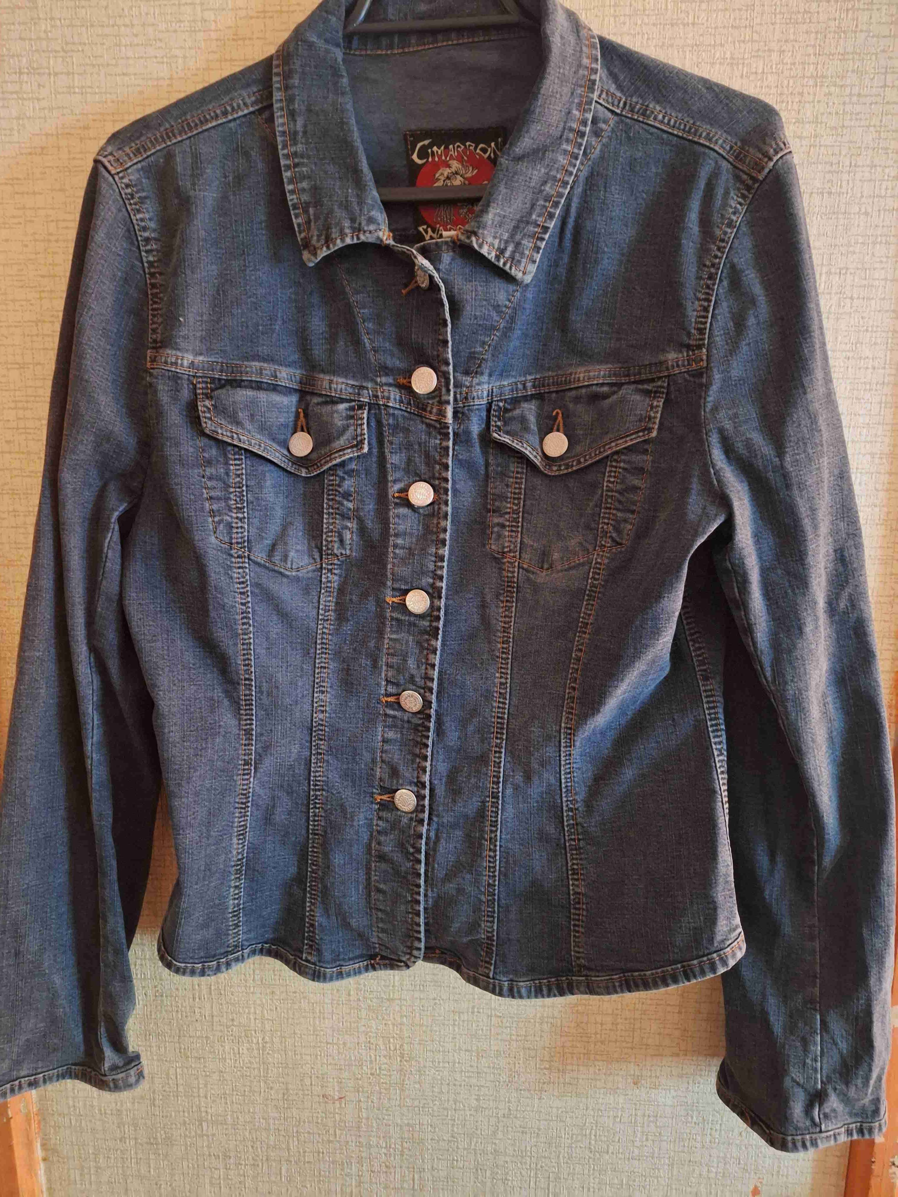 Chaqueta mezclilla Cimarron azul