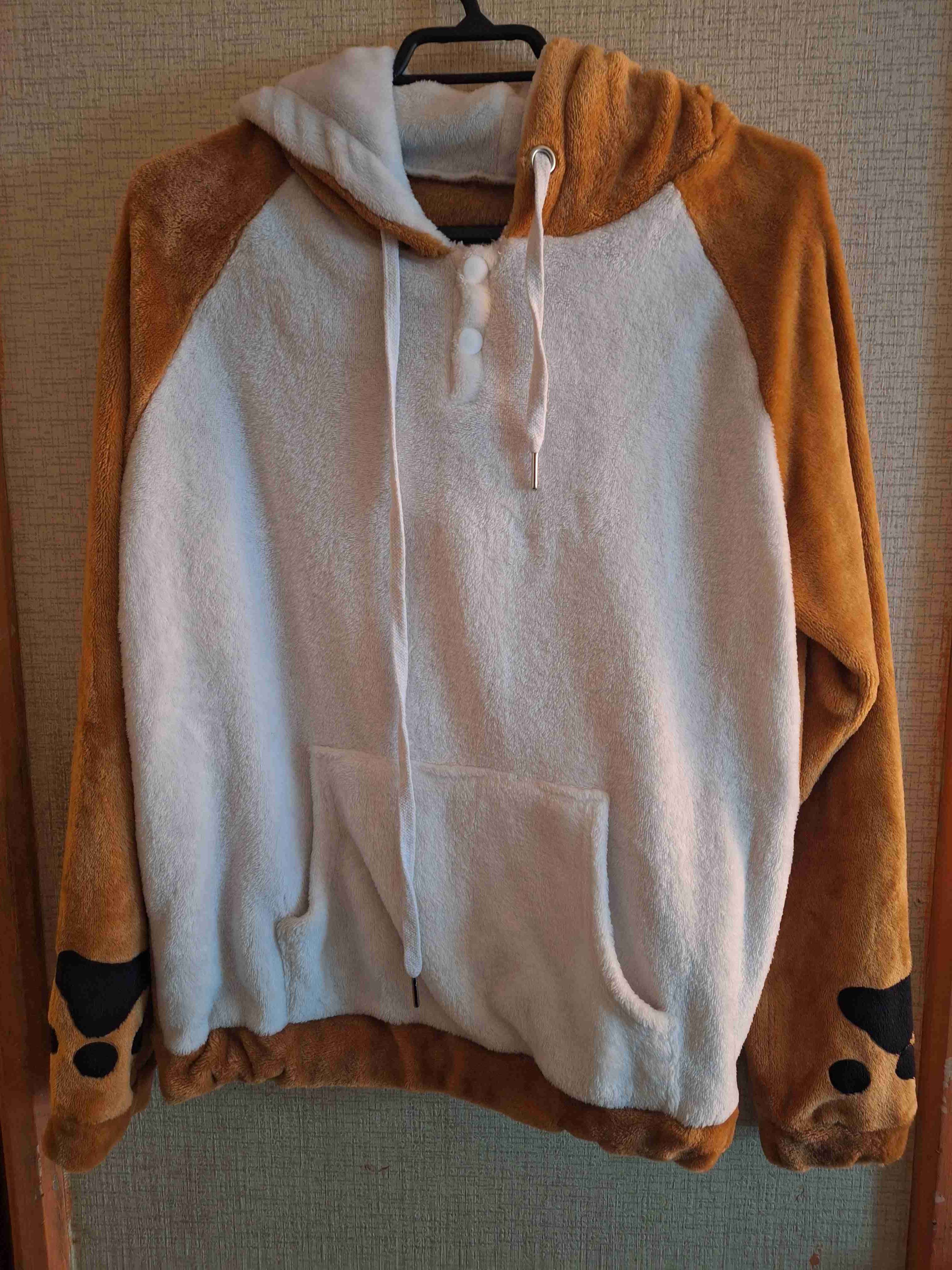 Polerón felpa estilo oso