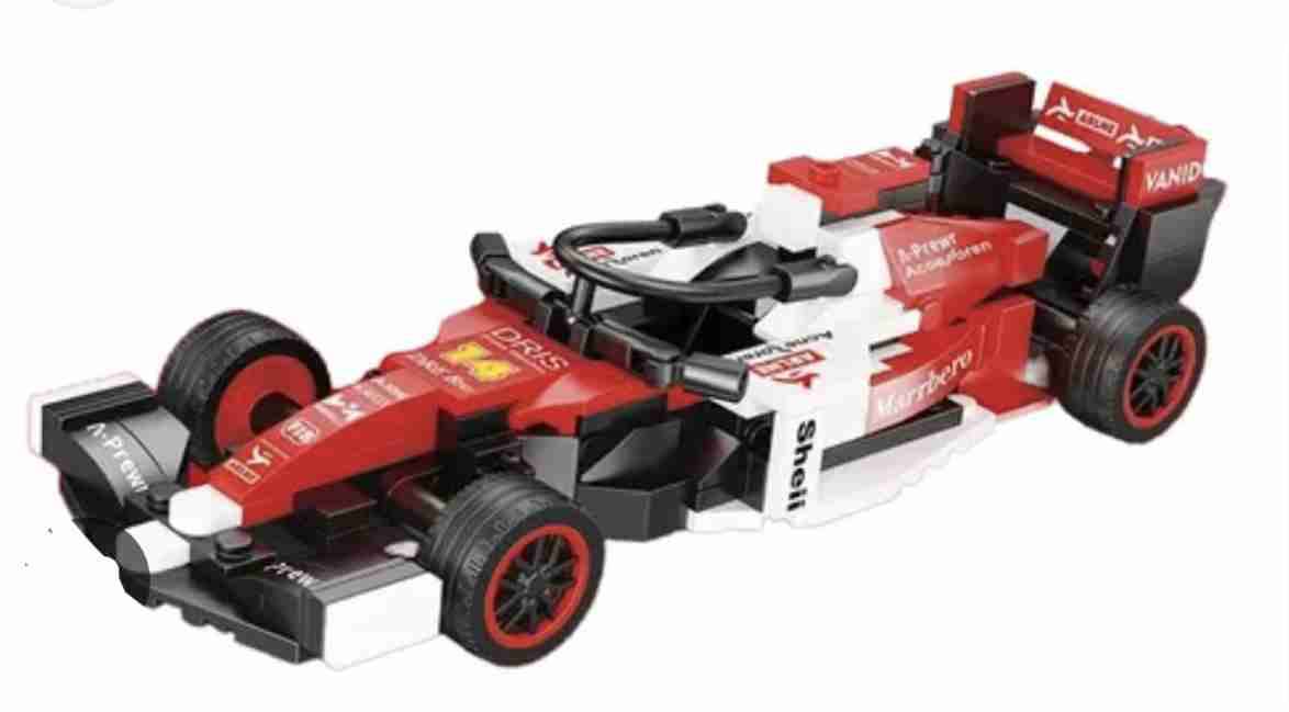 Bloques de construcción auto de carreras - miniatura 2